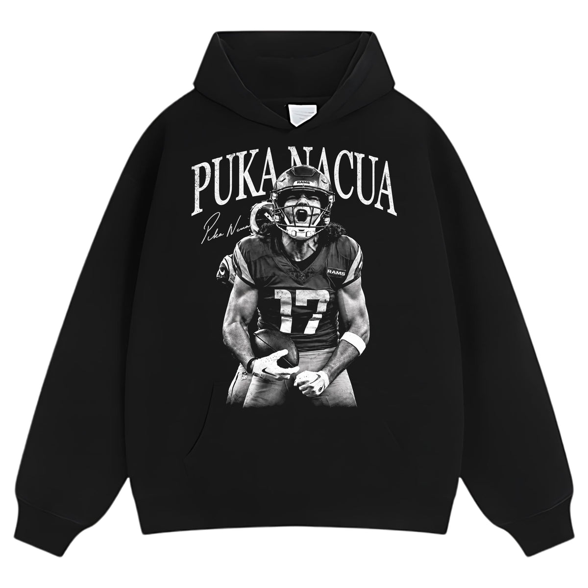 PUKA NACUA FOOTBALL PORTRAIT TANK TOP & TEE & LONG SLEEVE & LAYERED LS & HOODIE
