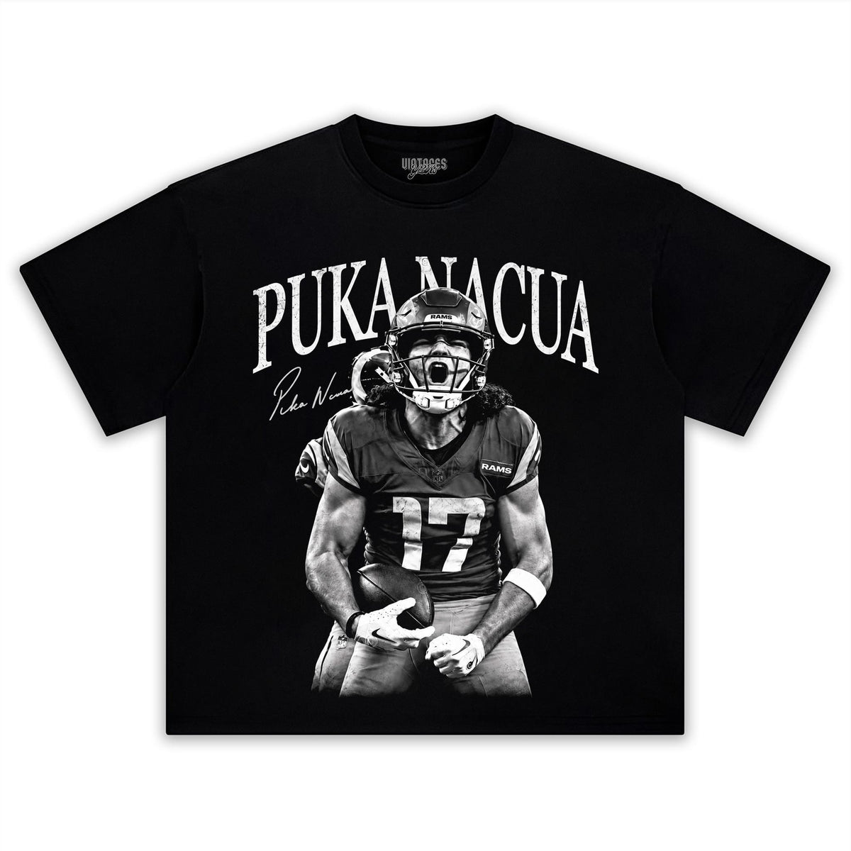 PUKA NACUA FOOTBALL PORTRAIT TANK TOP & TEE & LONG SLEEVE & LAYERED LS & HOODIE