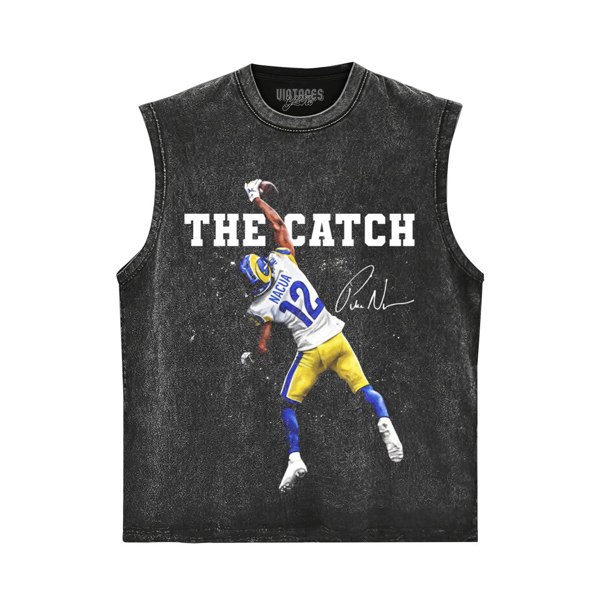 PUKA NACUA THE CATCH LOS ANGELES FOOTBALL TANK TOP & TEE & LONG SLEEVE & LAYERED LS & HOODIE
