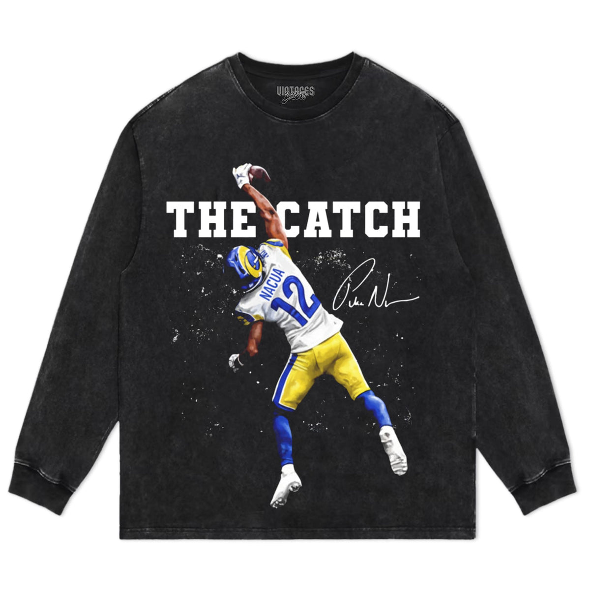 PUKA NACUA THE CATCH LOS ANGELES FOOTBALL TANK TOP & TEE & LONG SLEEVE & LAYERED LS & HOODIE