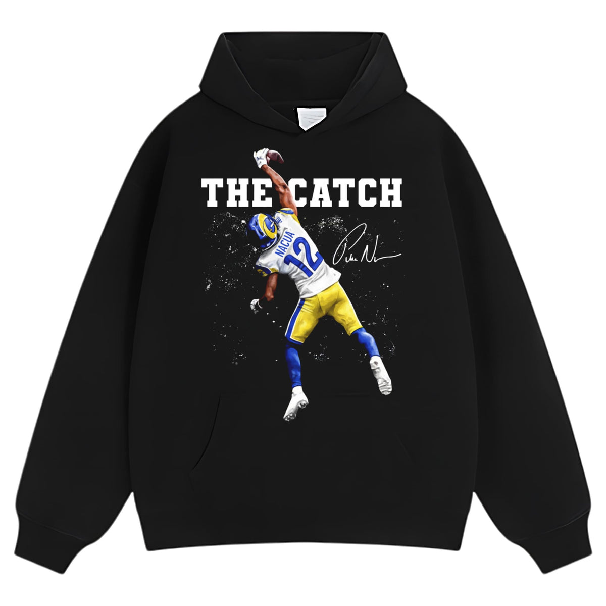 PUKA NACUA THE CATCH LOS ANGELES FOOTBALL TANK TOP & TEE & LONG SLEEVE & LAYERED LS & HOODIE