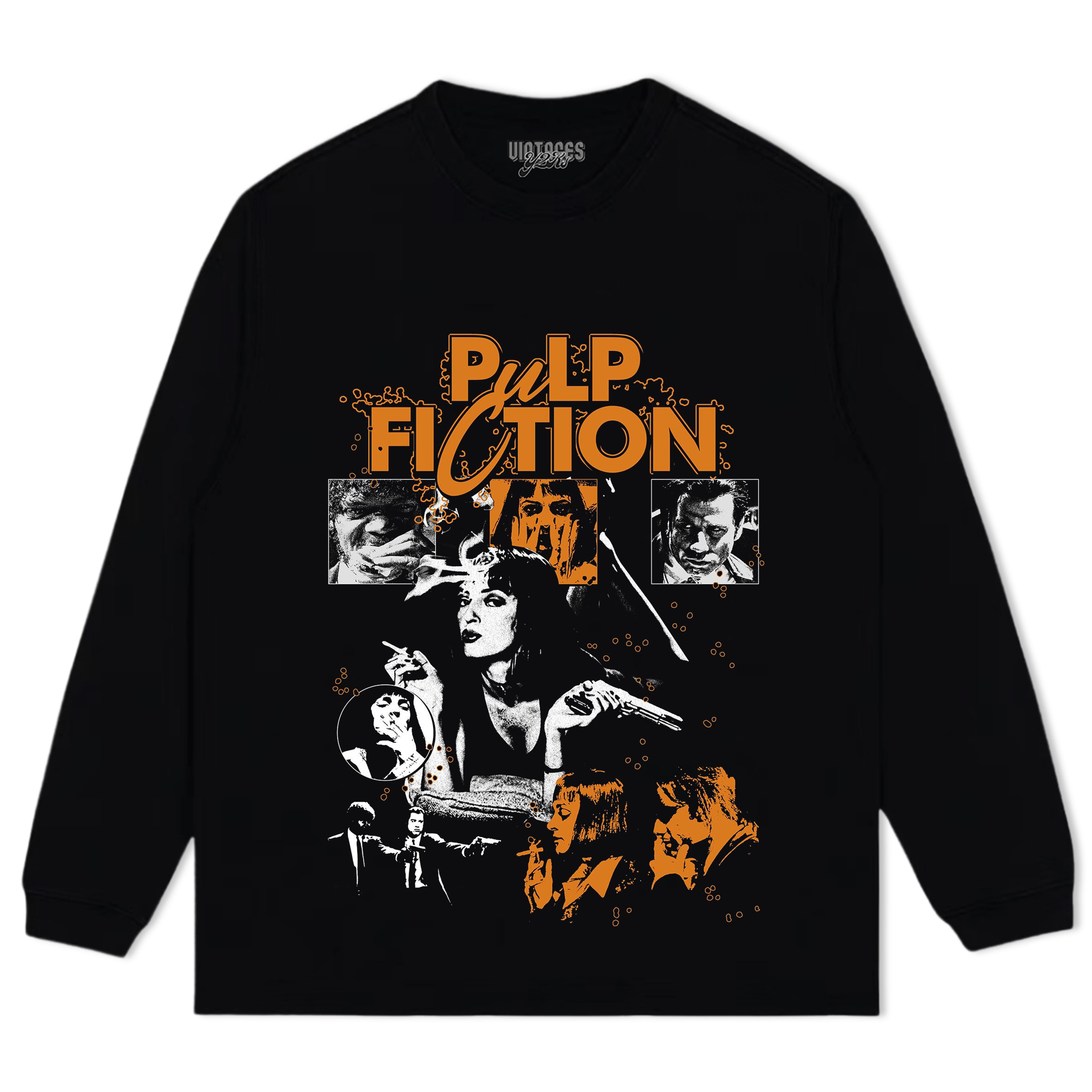 PULP FICTION VINTAGE V2 TANK TOP & TEE & LONG SLEEVE & LAYERED LS & HOODIE