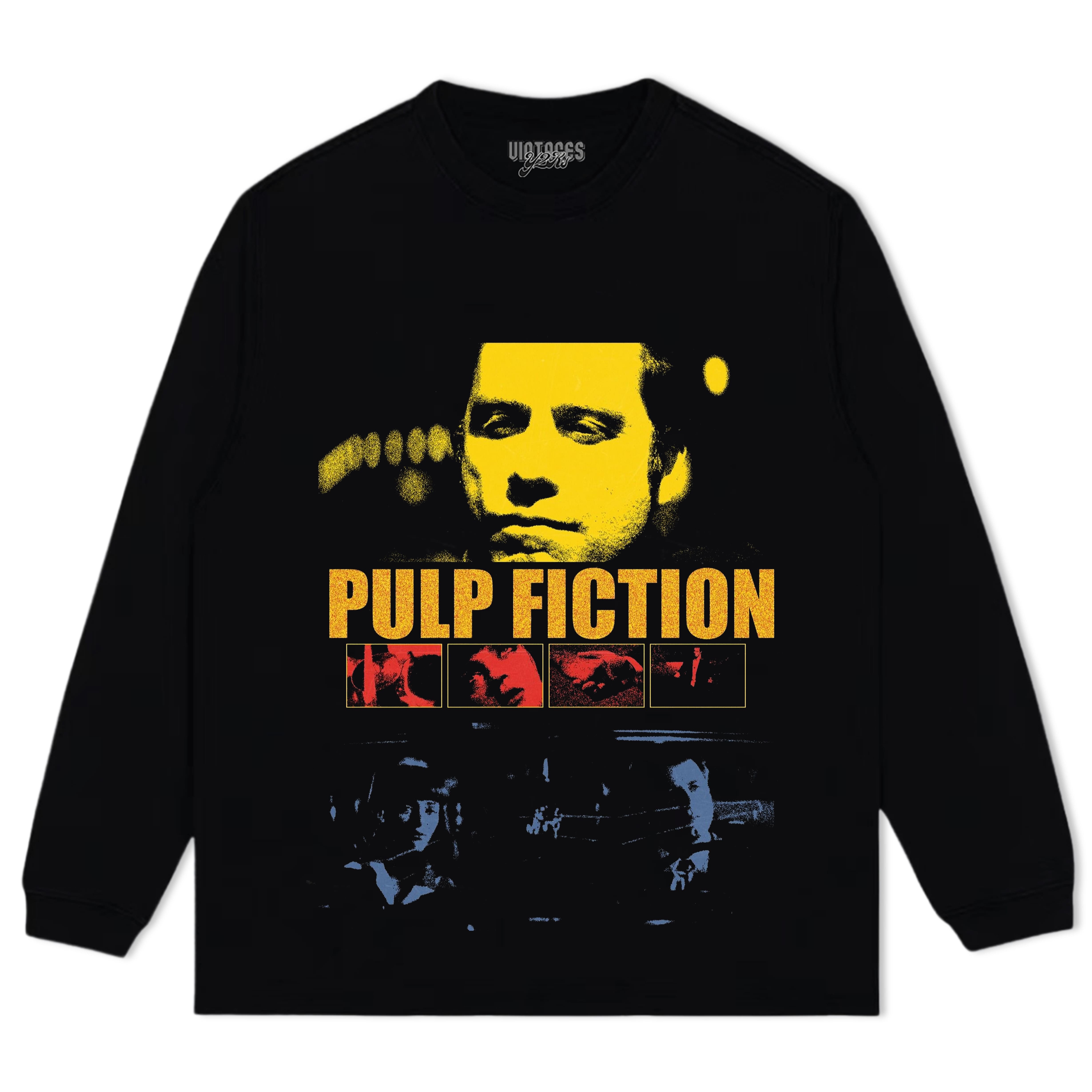 PULP FICTION VINTAGE V4 TANK TOP & TEE & LONG SLEEVE & LAYERED LS & HOODIE
