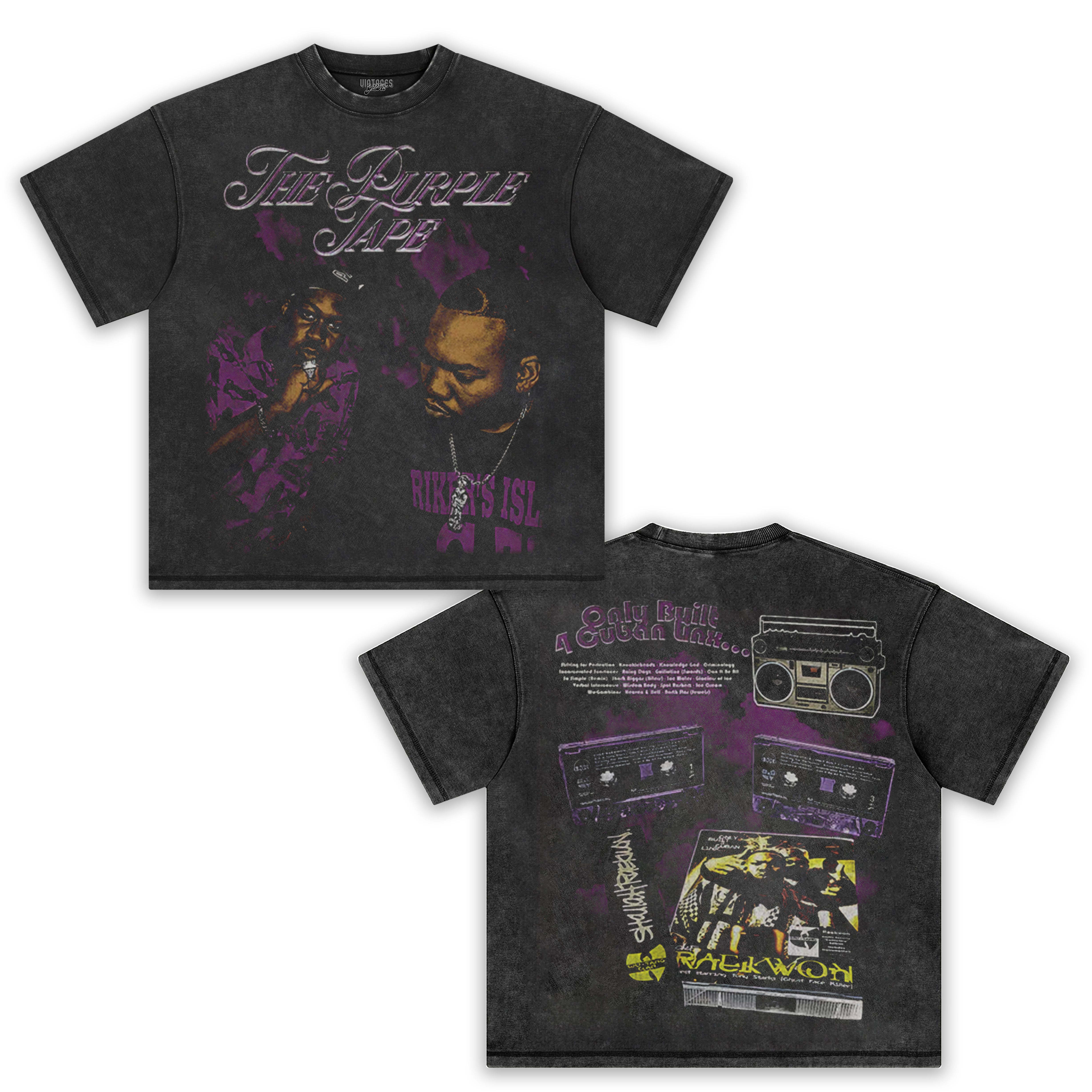 PURPLE TAPE TEE