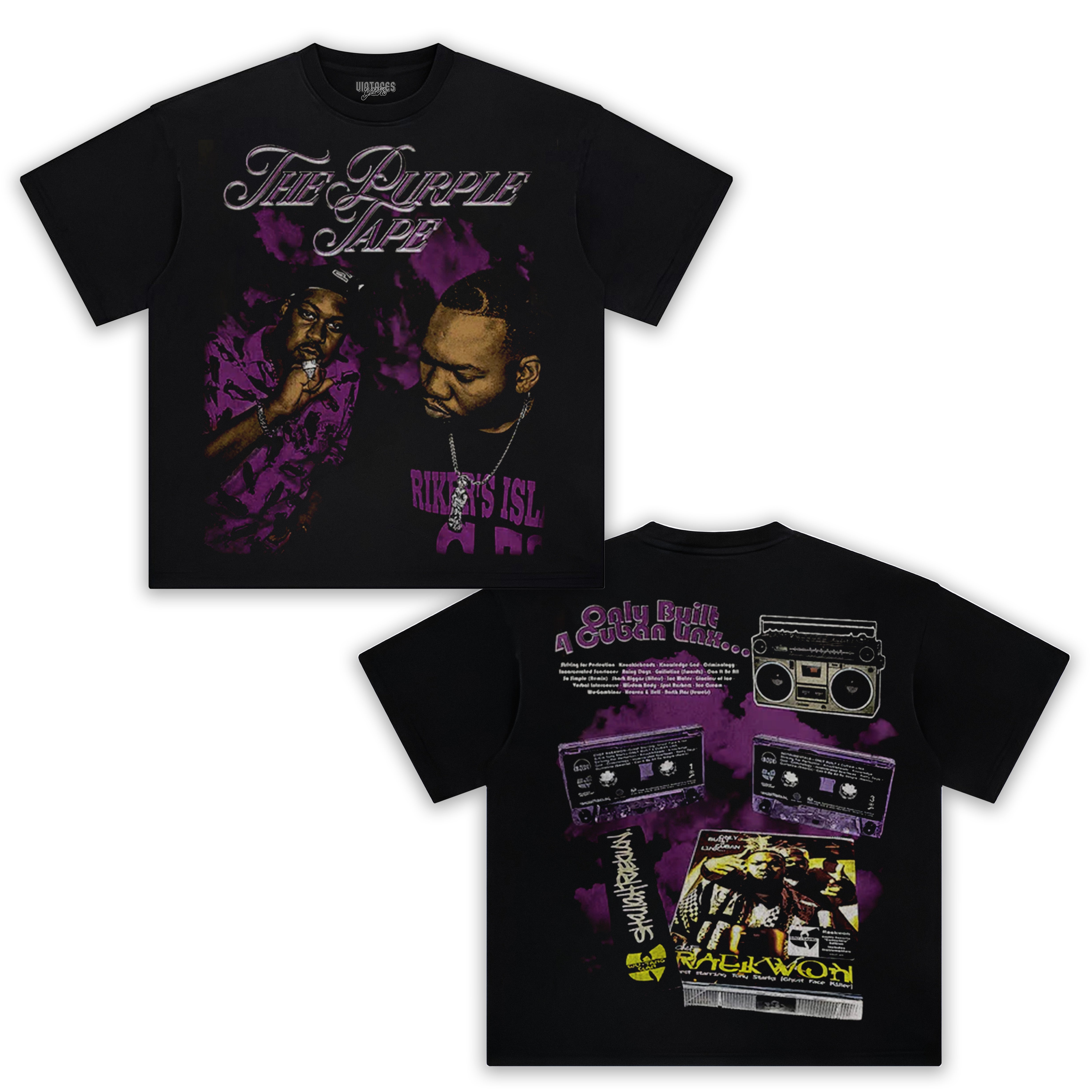 PURPLE TAPE TEE