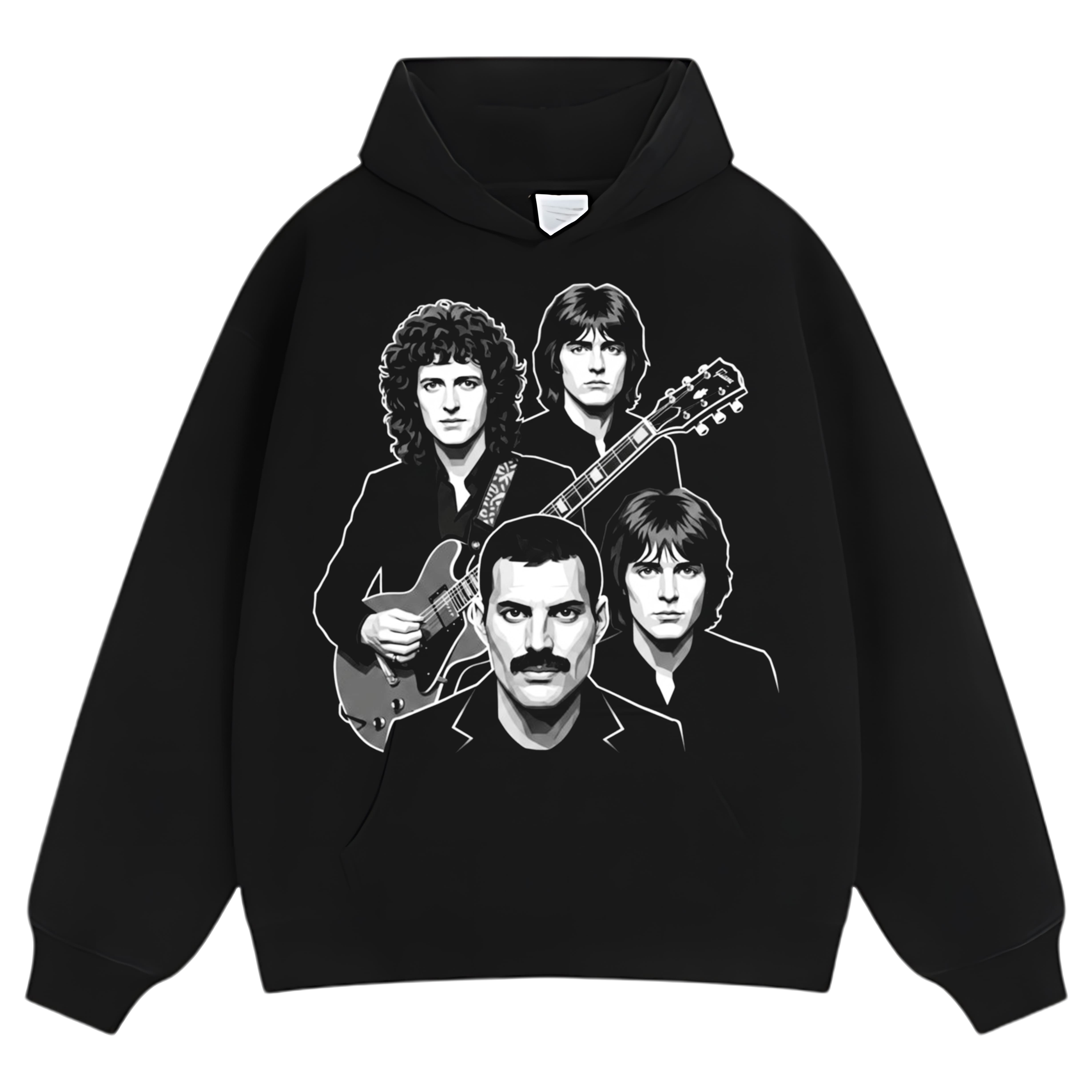 QUEEN BAND V2 TEE & LS & HOODIE