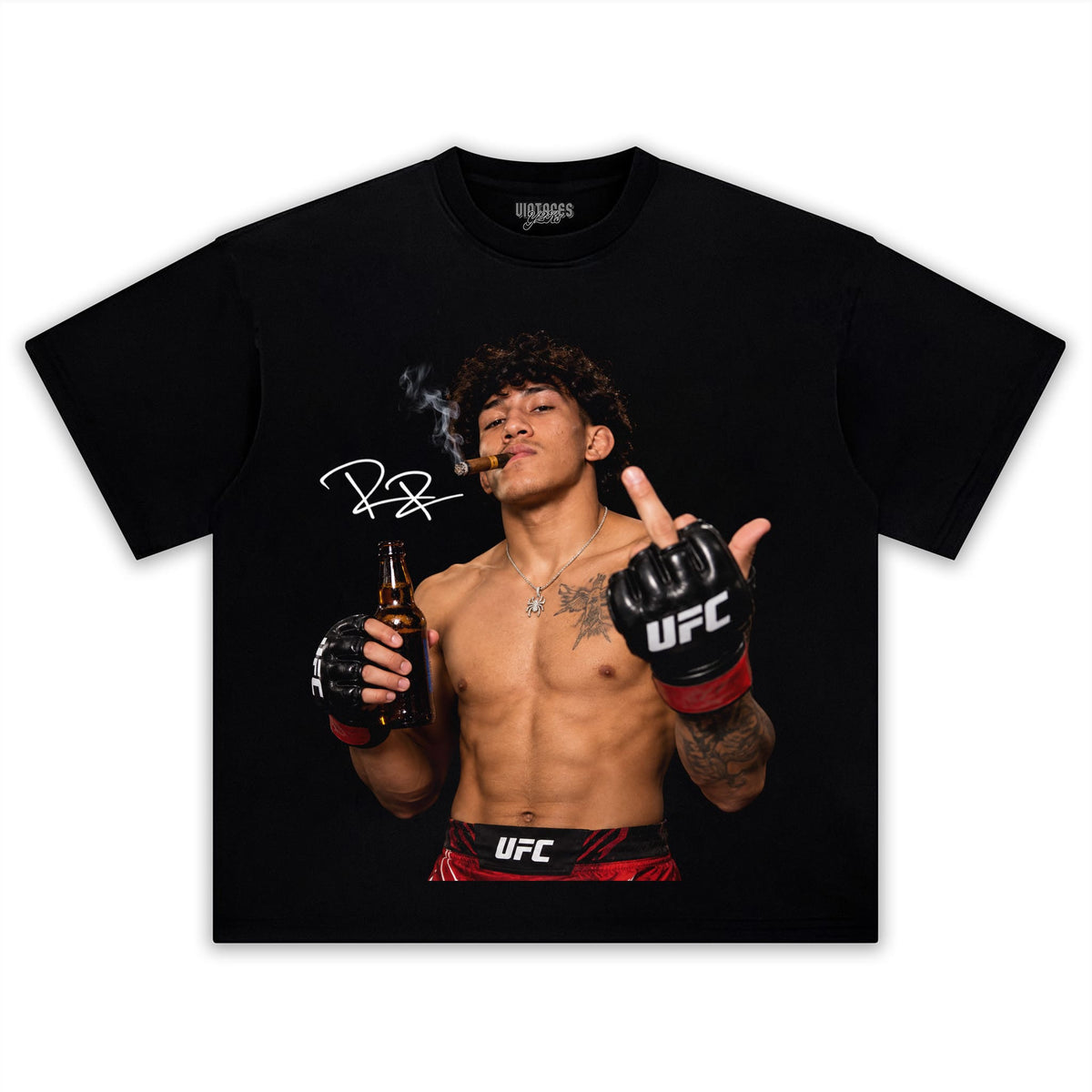 RAÚL ROSAS JR. MIDDLE FINGER TANK TOP & TEE & LONG SLEEVE & LAYERED LS & HOODIE