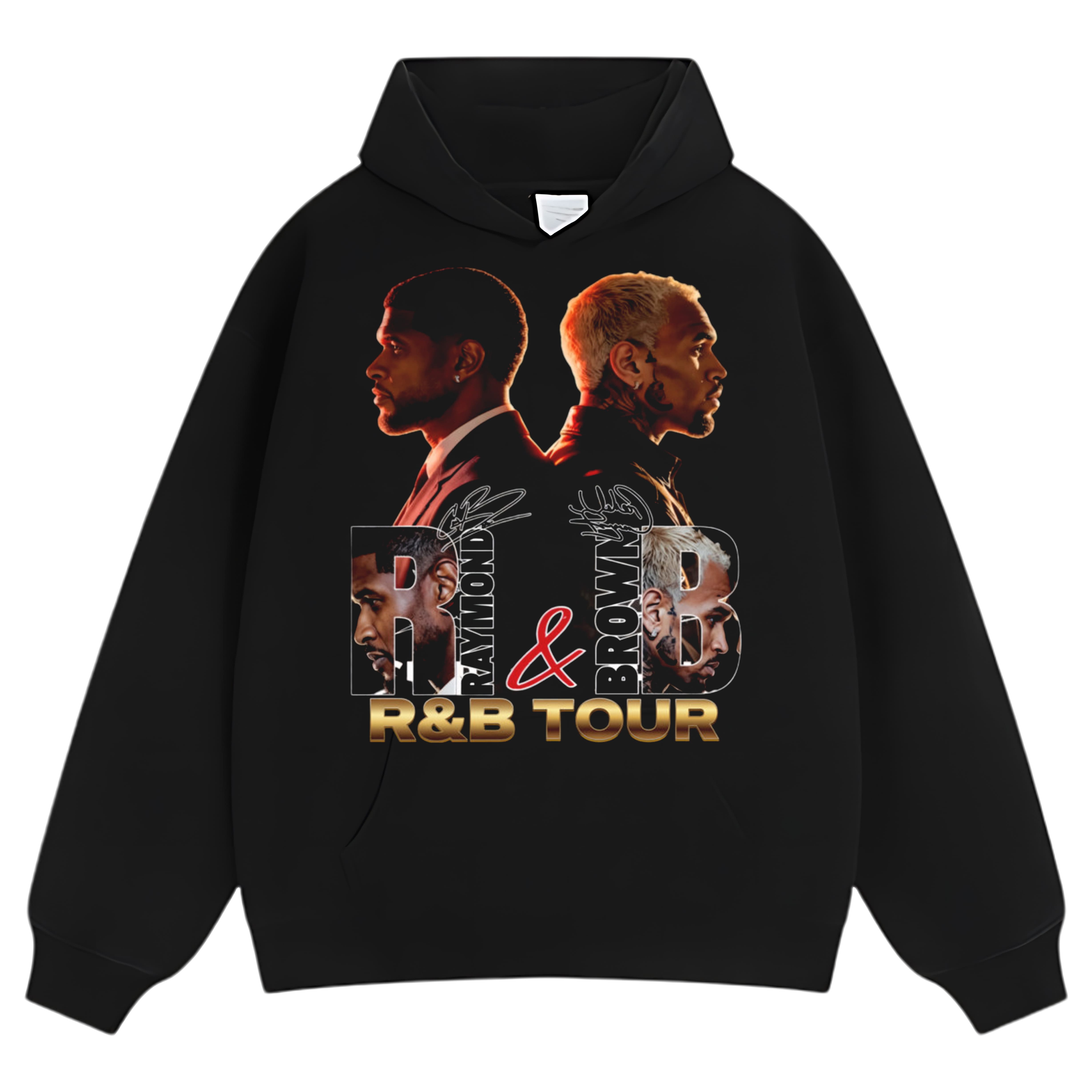 RAYMOND & CHRIS BROWN R&B TOUR 2026 TANK TOP & TEE & LONG SLEEVE & LAYERED LS & HOODIE