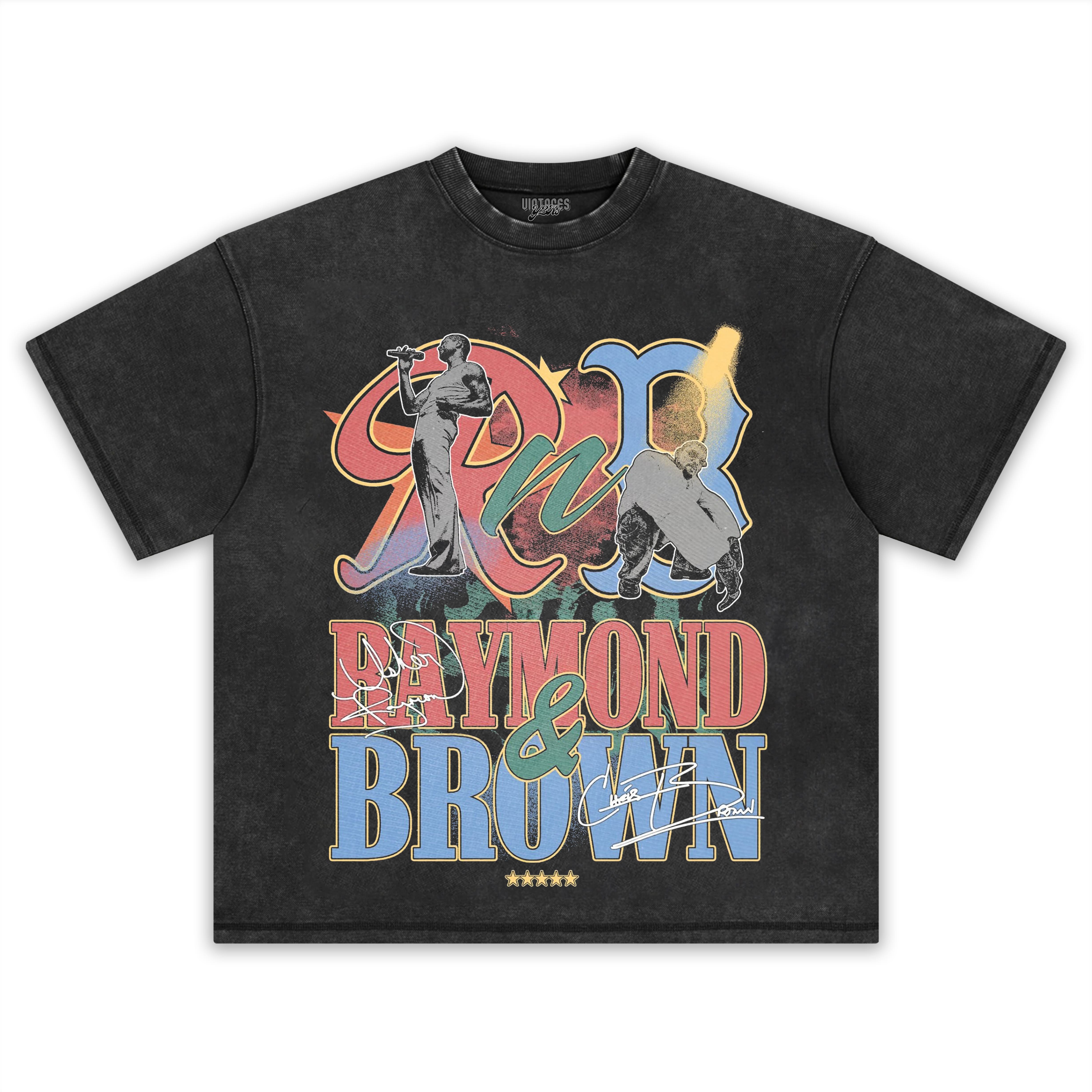 RAYMOND & CHRIS BROWN R&B TOUR 2026 V4 TANK TOP & TEE & LONG SLEEVE & LAYERED LS & HOODIE