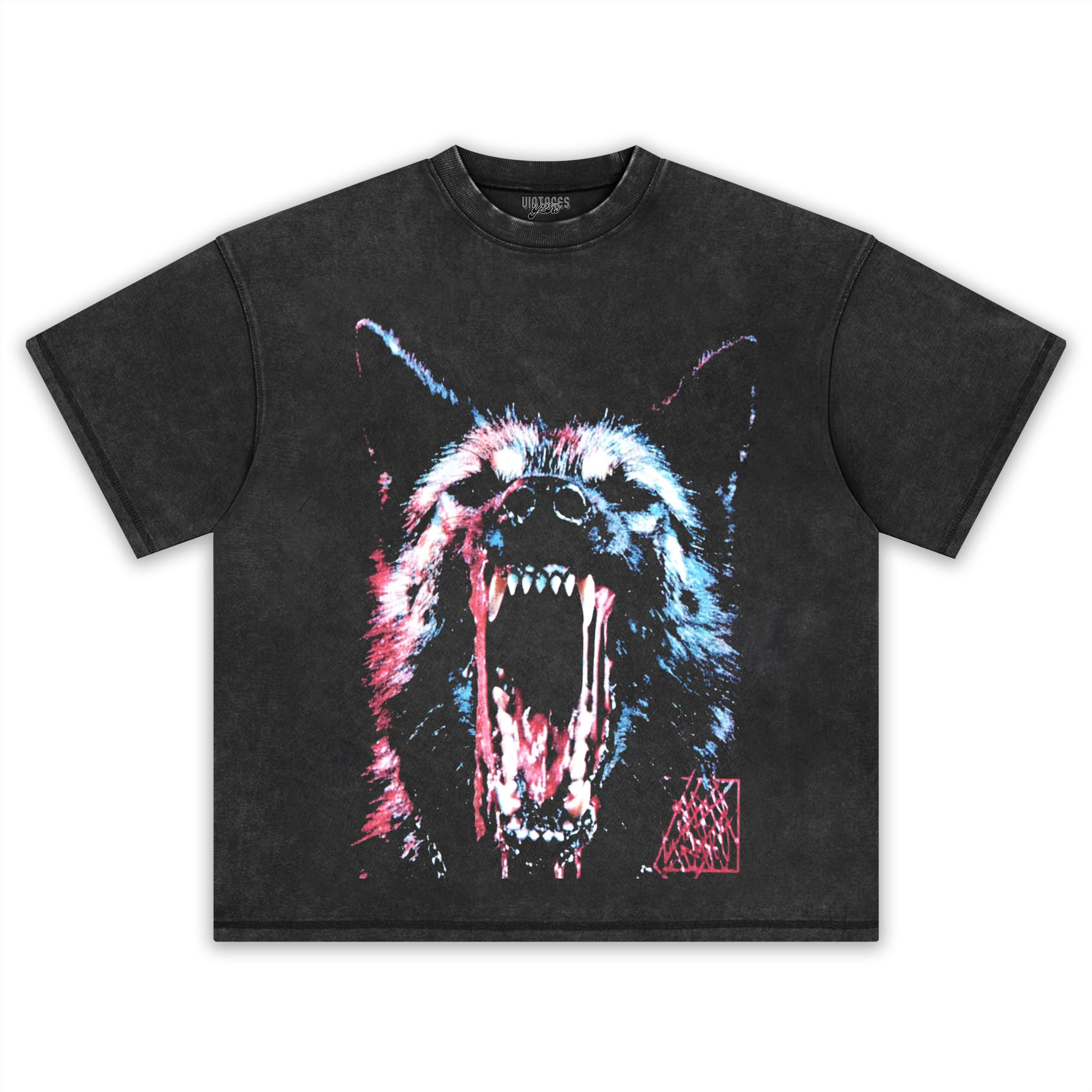 RETRO STREET STYLE & WOLF TEE
