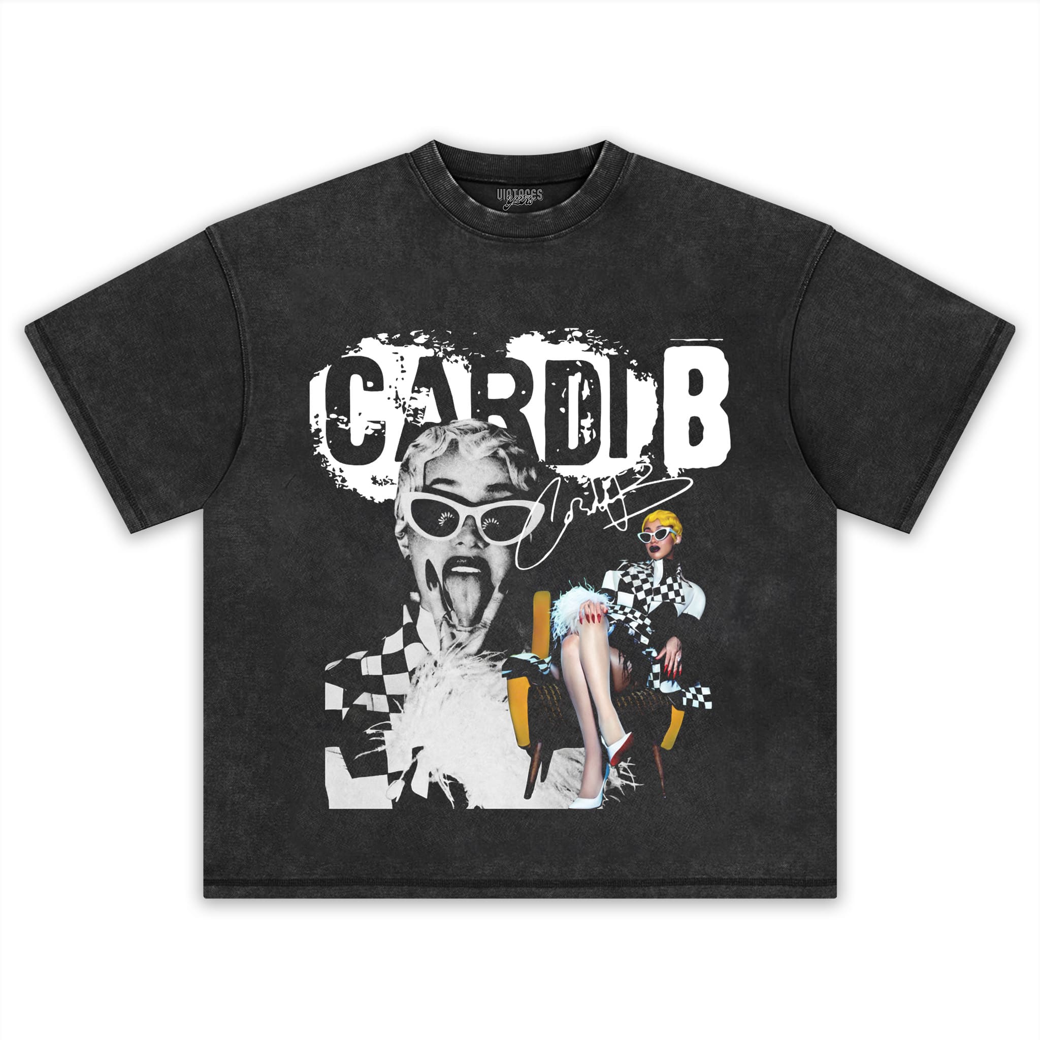 RETRO CARDI B MUSIC CONCERT TOUR 2026 TANK TOP & TEE & LONG SLEEVE & LAYERED LS & HOODIE
