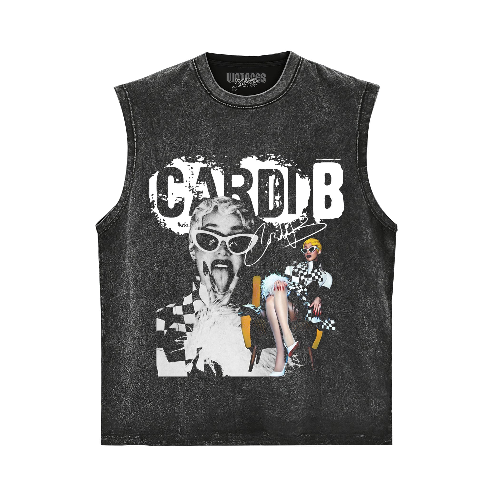 RETRO CARDI B MUSIC CONCERT TOUR 2026 TANK TOP & TEE & LONG SLEEVE & LAYERED LS & HOODIE