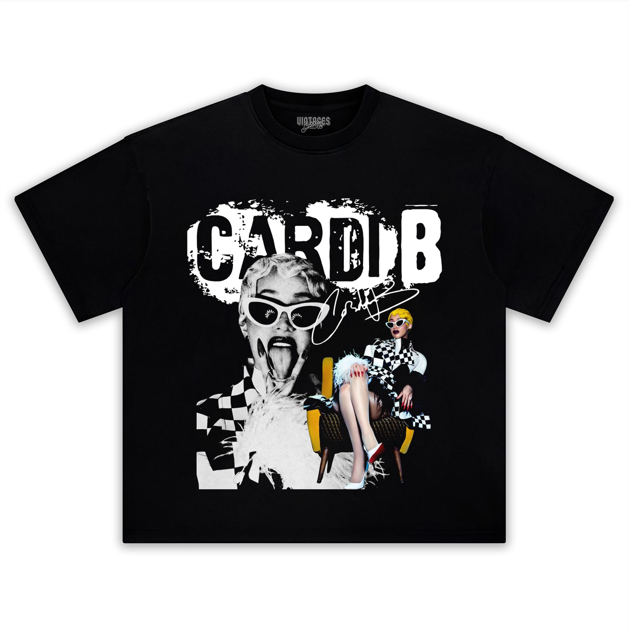 RETRO CARDI B MUSIC CONCERT TOUR 2026 TANK TOP & TEE & LONG SLEEVE & LAYERED LS & HOODIE