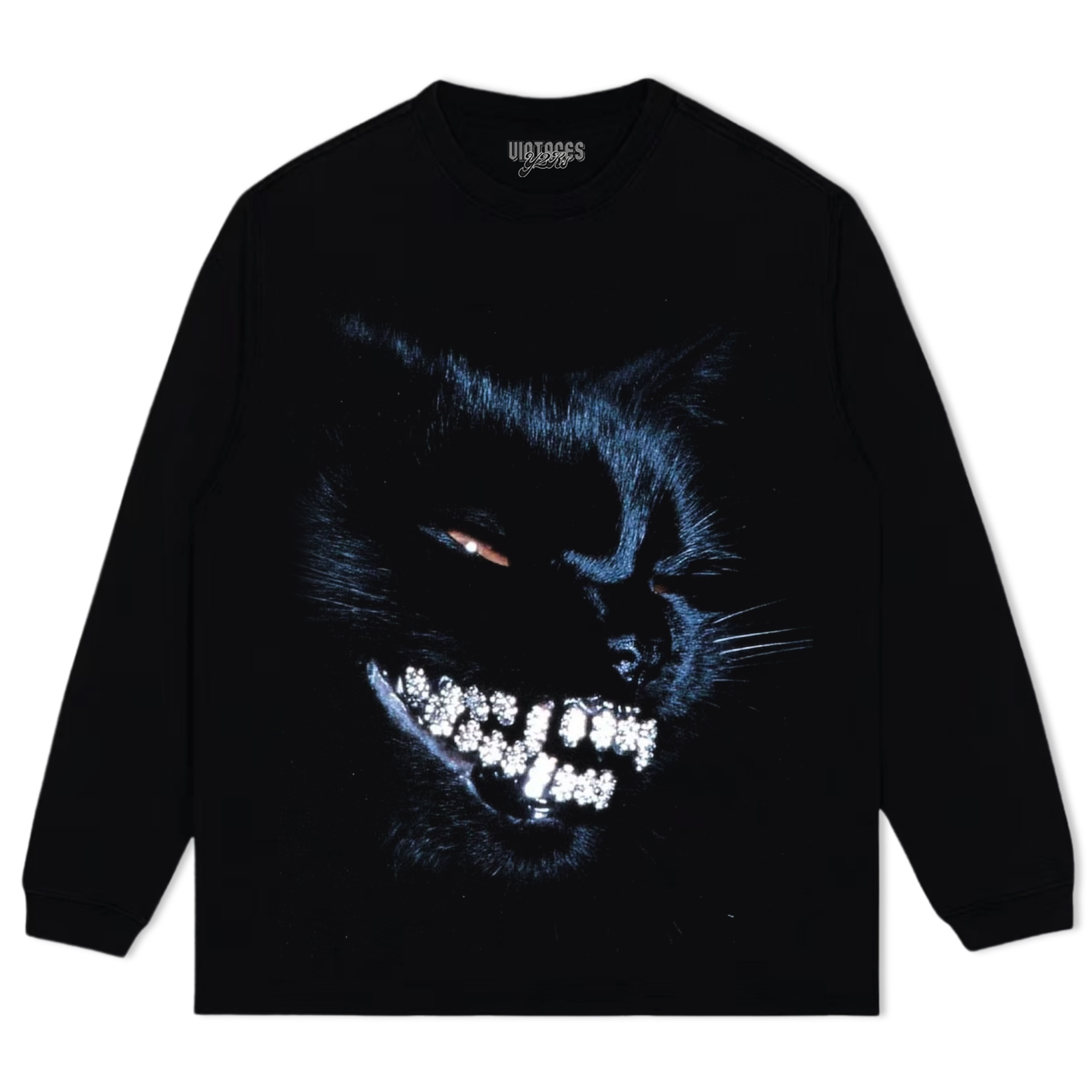 RETRO STREET STYLE & DARK CAT TANK TOP & TEE & LONG SLEEVE & LAYERED LS & HOODIE