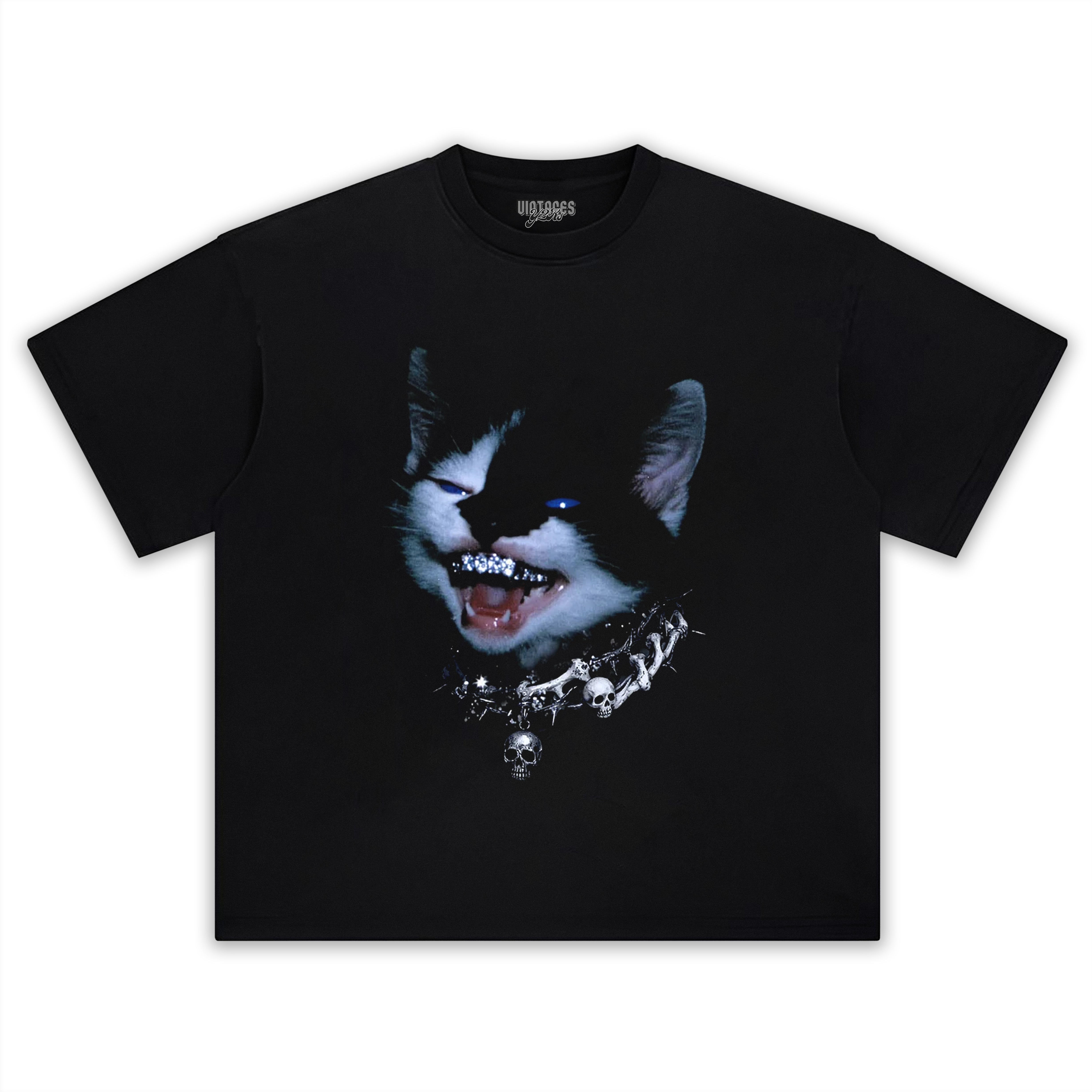 RETRO STREET STYLE & DARK CAT V3 TEE