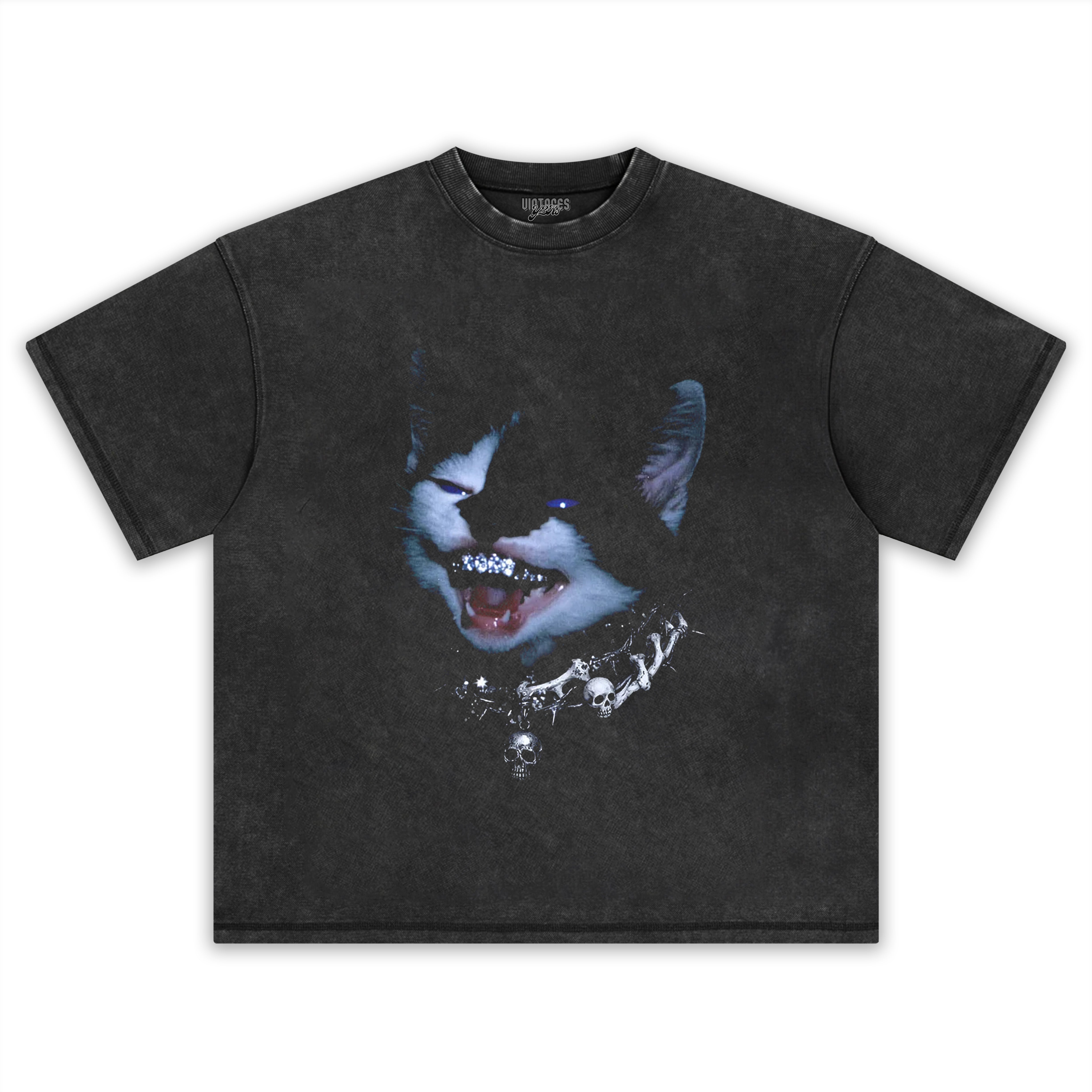 RETRO STREET STYLE & DARK CAT V3 TEE