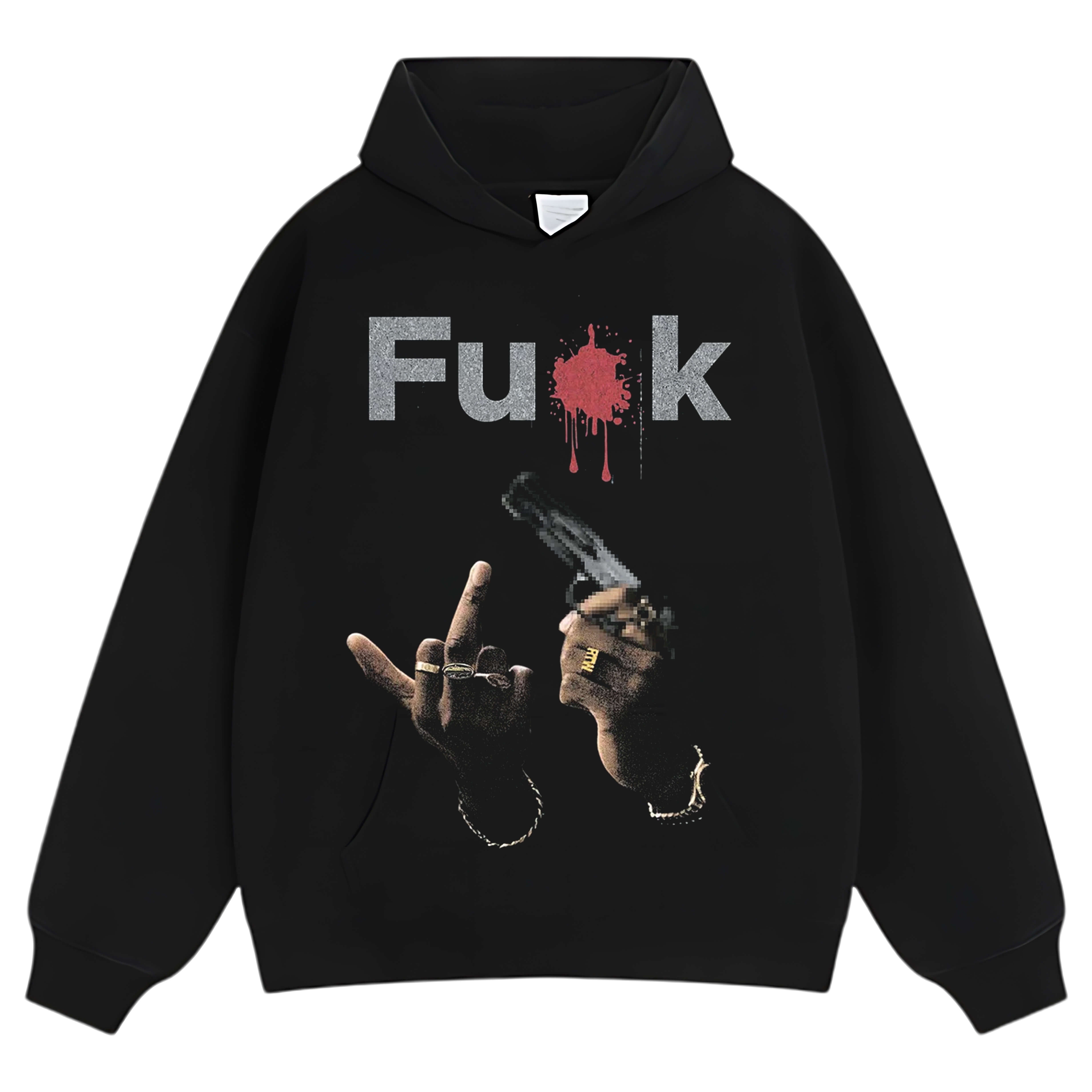 RETRO STREET STYLE FU$K TEE & LS & HOODIE