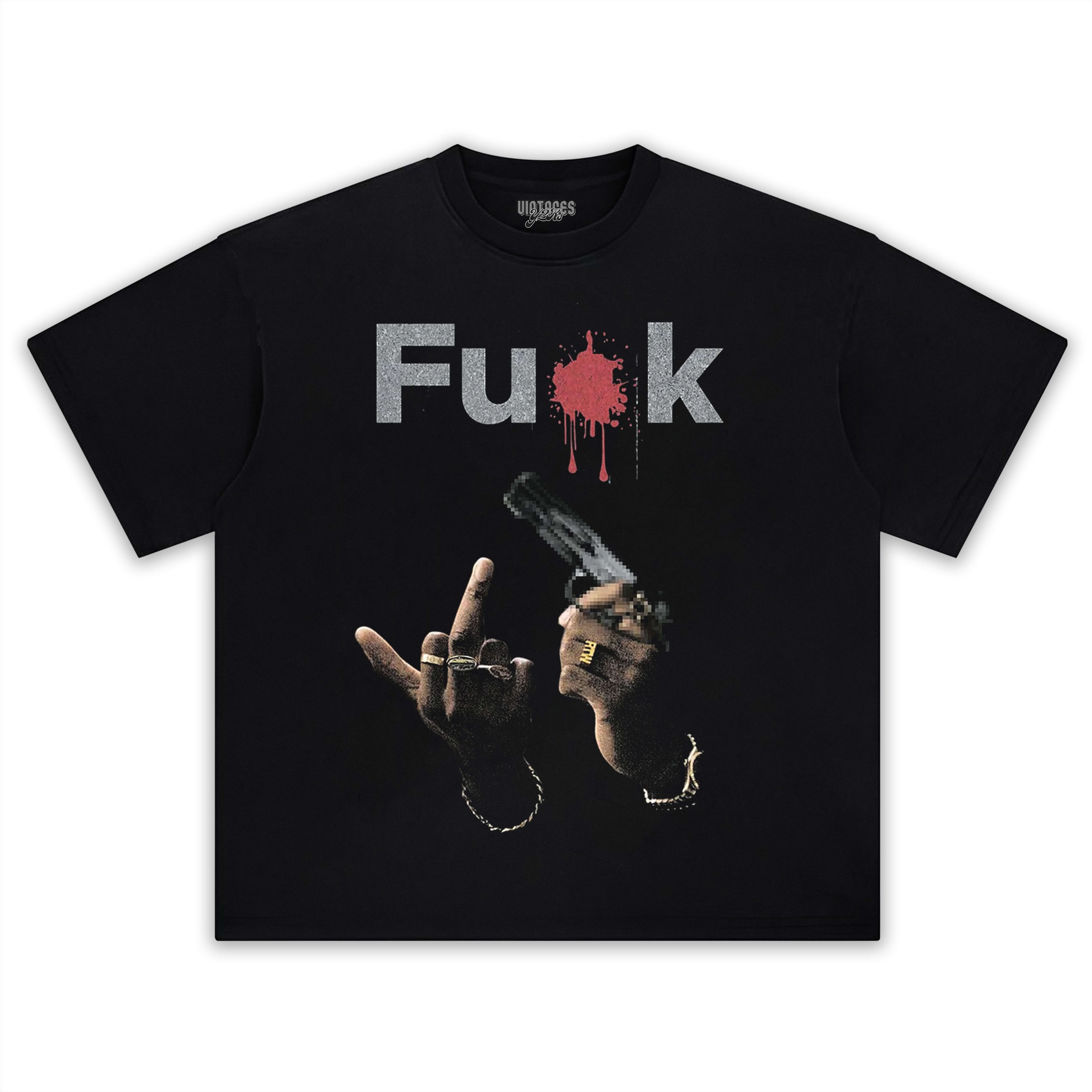 RETRO STREET STYLE FU$K TEE & LS & HOODIE