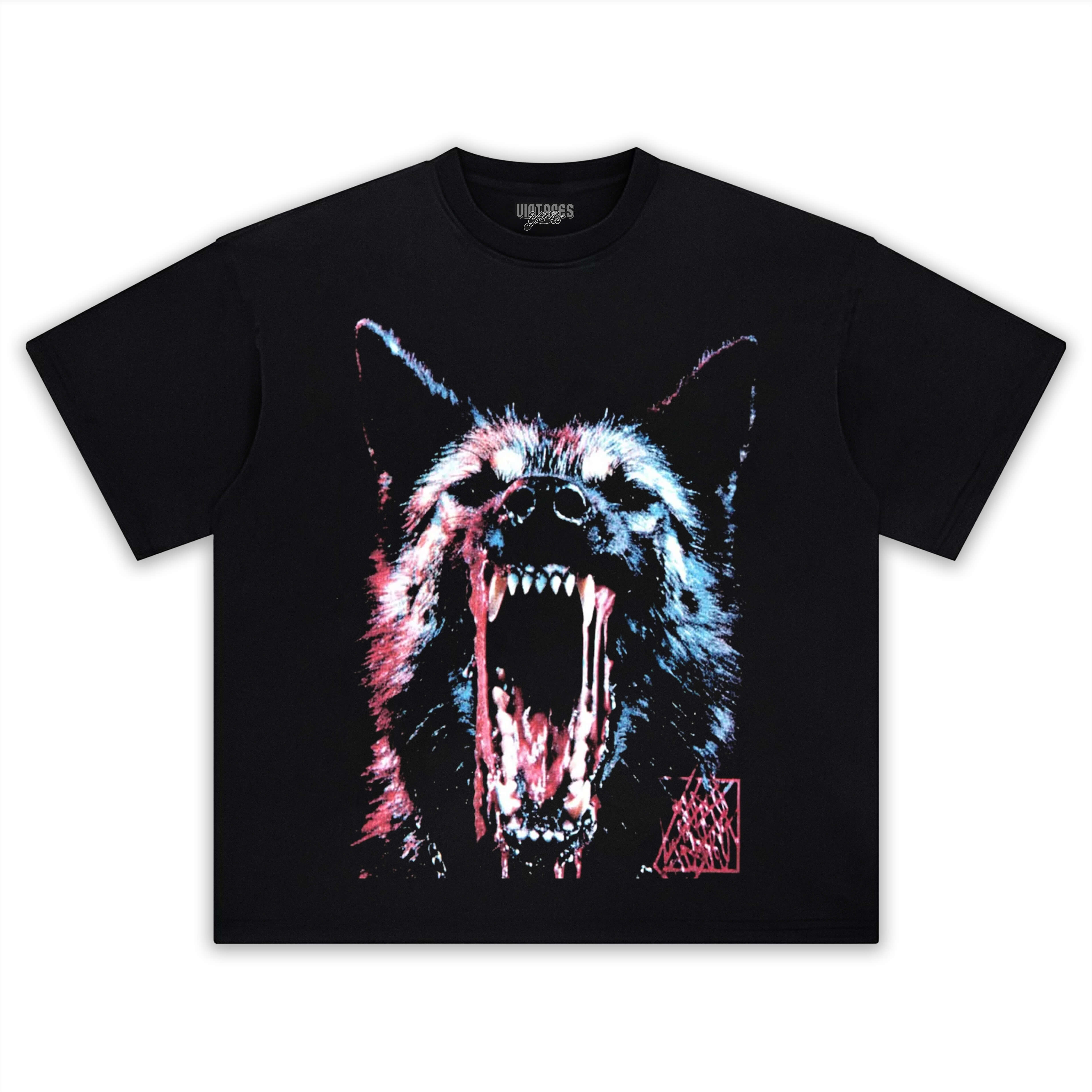RETRO STREET STYLE & WOLF TEE