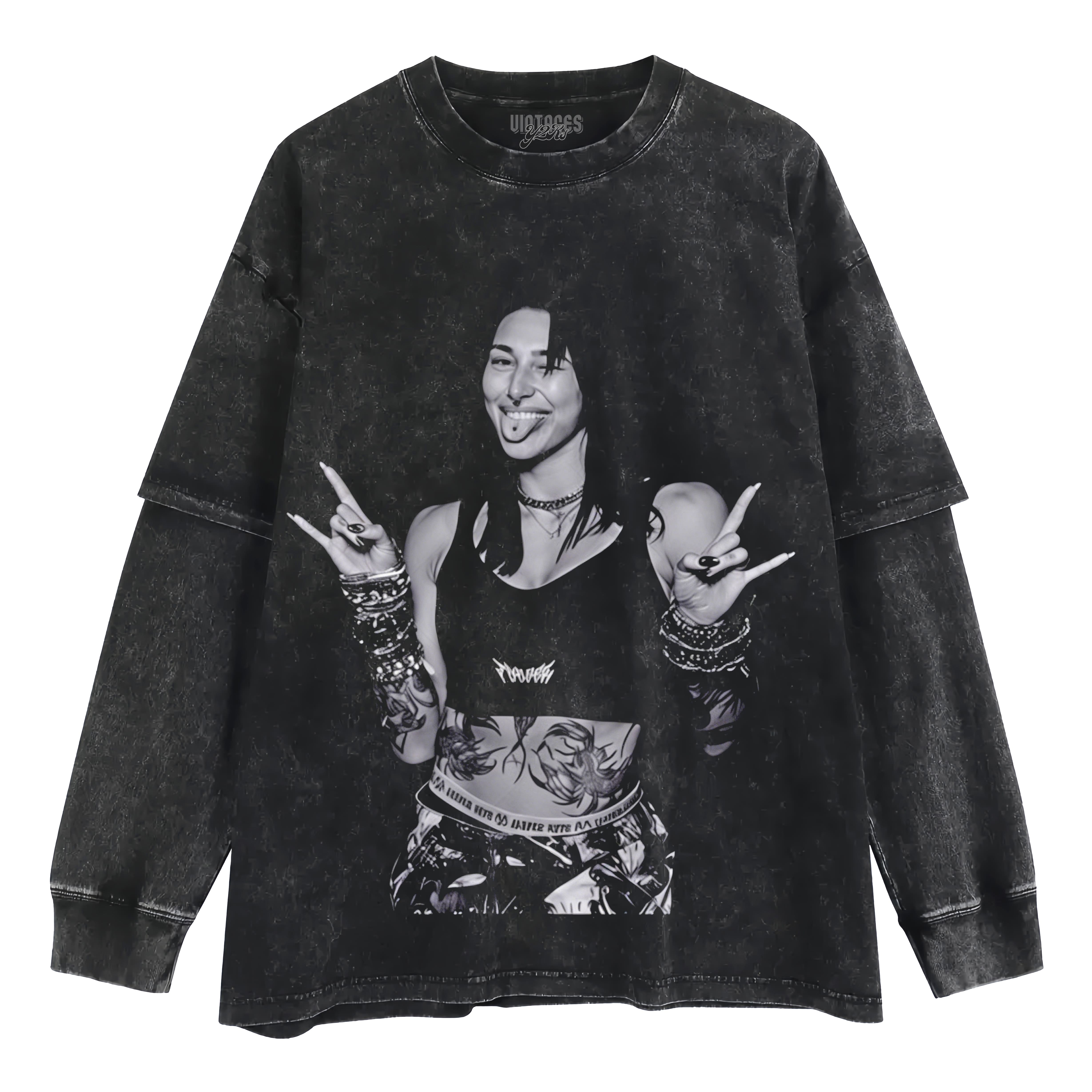 RHEA RIPLEY TONGUE OUT TANK TOP & TEE & LONG SLEEVE & LAYERED LS & HOODIE