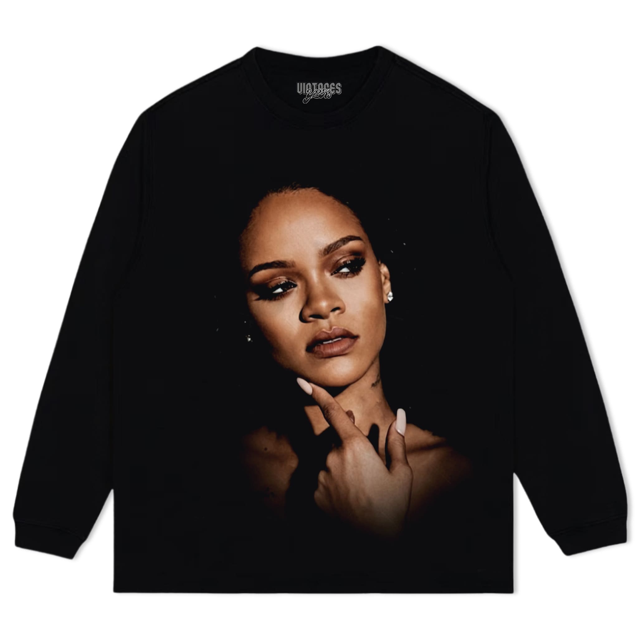 RIHANNA GLAMOROUS PORTRAIT TANK TOP & TEE & LONG SLEEVE & LAYERED LS & HOODIE