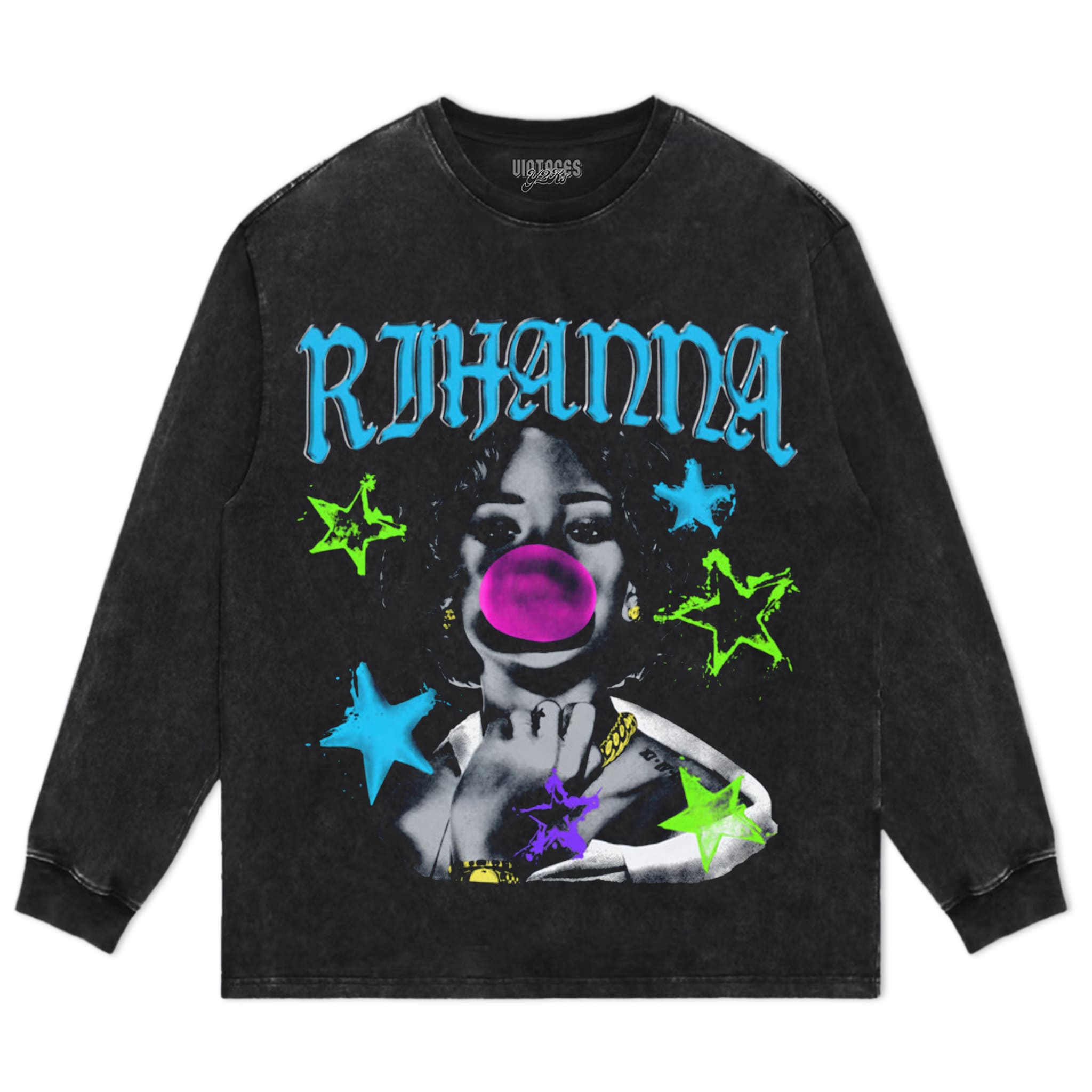 RIHANNA POP MUSIC TANK TOP & TEE & LONG SLEEVE & LAYERED LS & HOODIE
