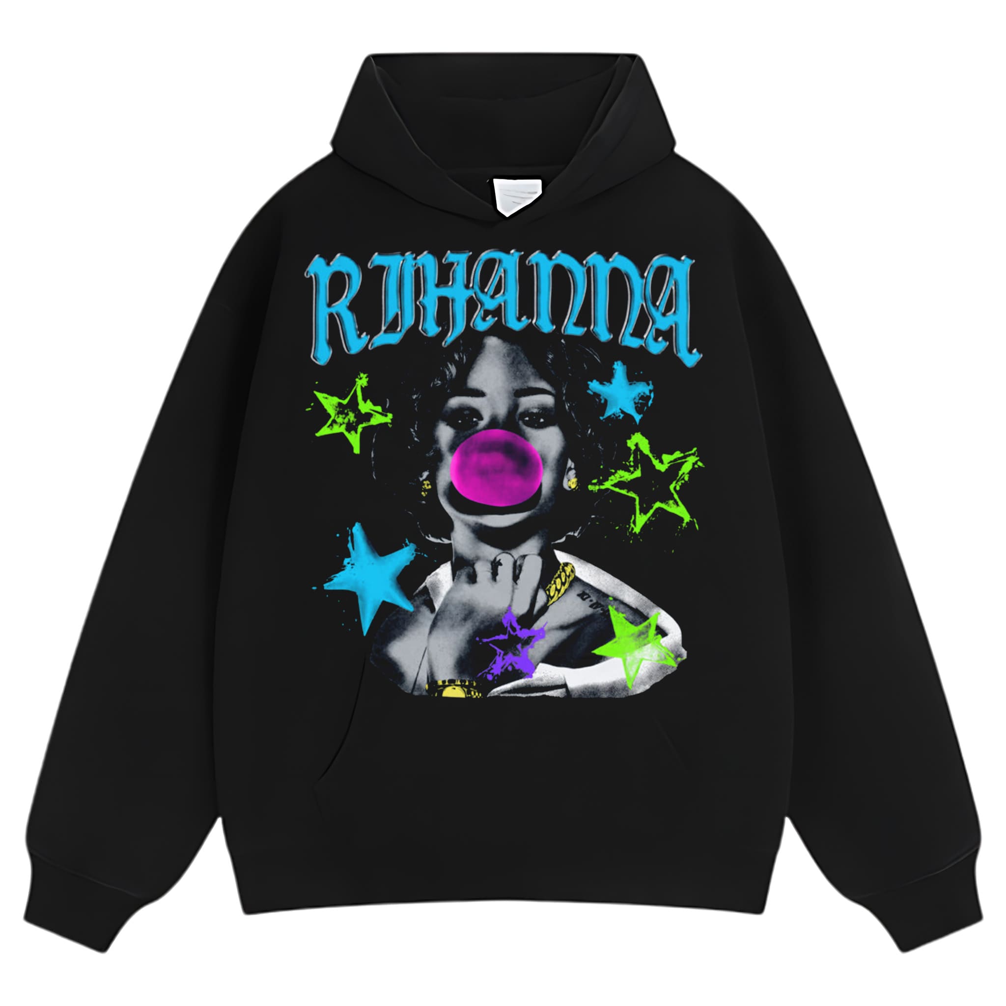 RIHANNA POP MUSIC TANK TOP & TEE & LONG SLEEVE & LAYERED LS & HOODIE
