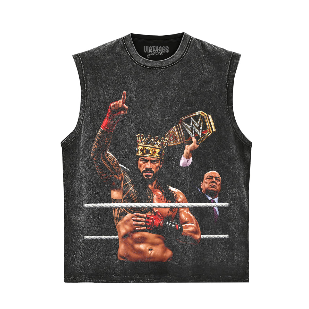 ROMAN REIGNS CHIEF VINTAGEE TANK TOP & TEE & LONG SLEEVE & LAYERED LS & HOODIE
