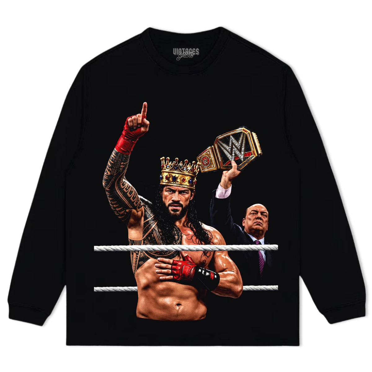 ROMAN REIGNS CHIEF VINTAGEE TANK TOP & TEE & LONG SLEEVE & LAYERED LS & HOODIE