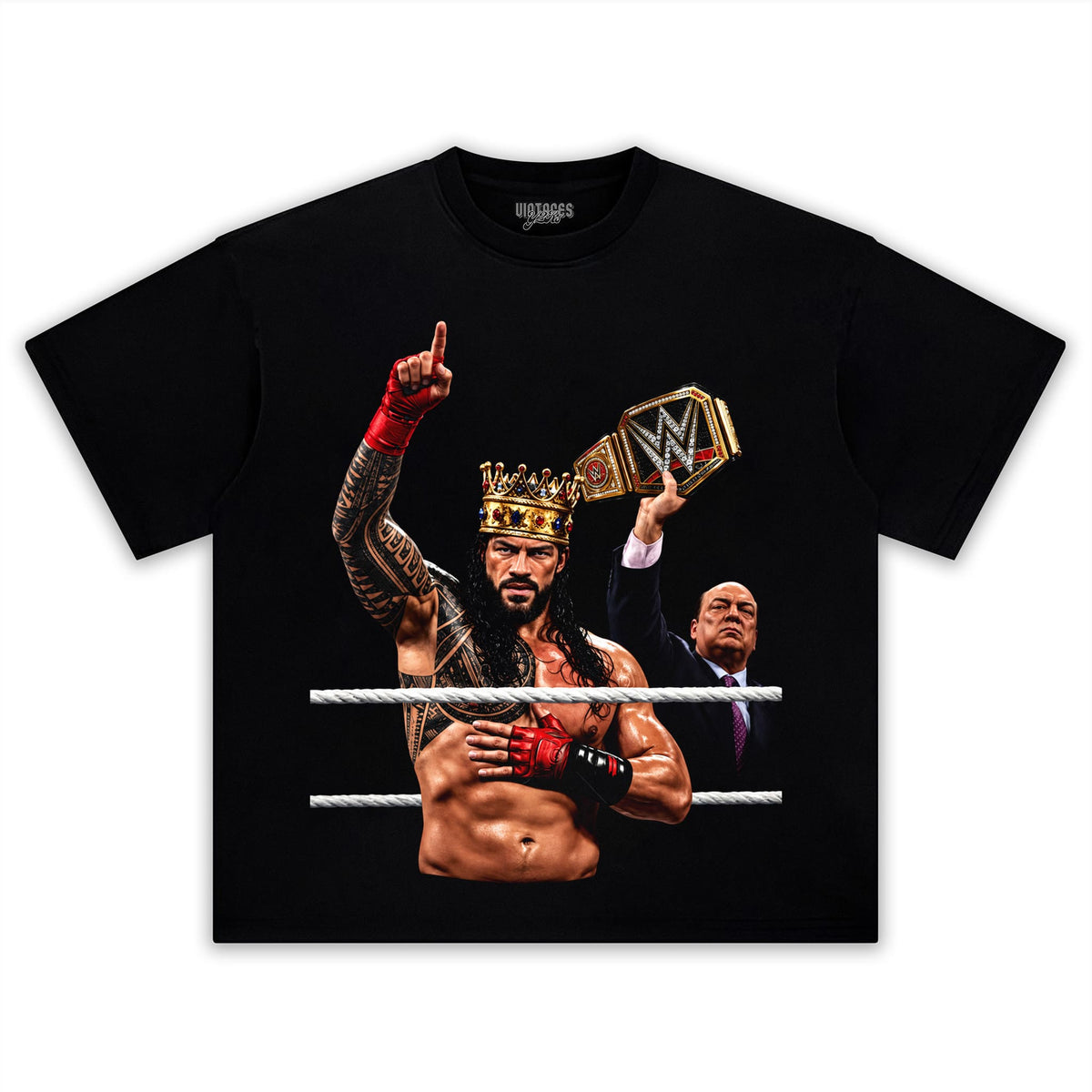 ROMAN REIGNS CHIEF VINTAGEE TANK TOP & TEE & LONG SLEEVE & LAYERED LS & HOODIE