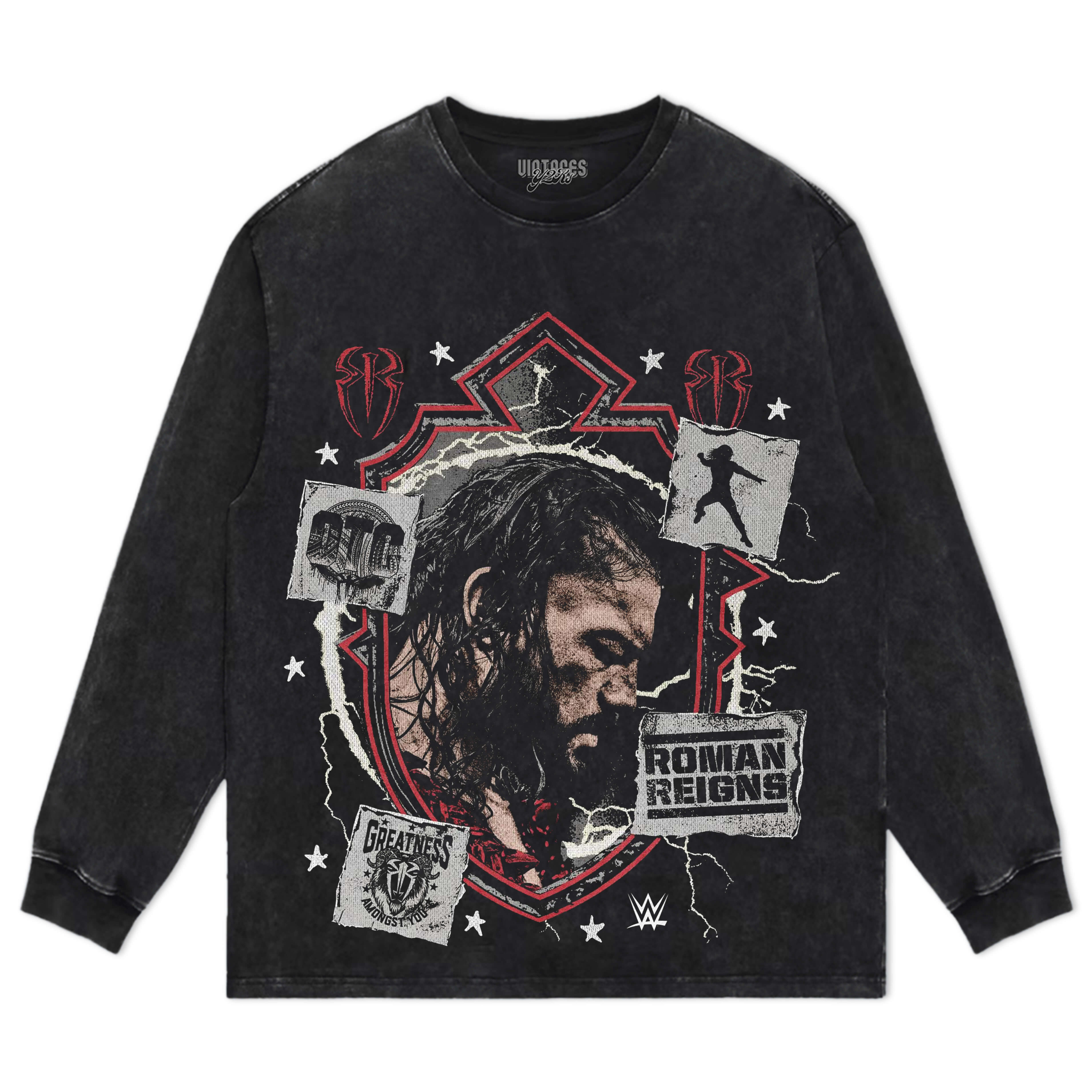 ROMAN REIGNS WRESTLEMANIA XLI V2 TEE & LS & HOODIE