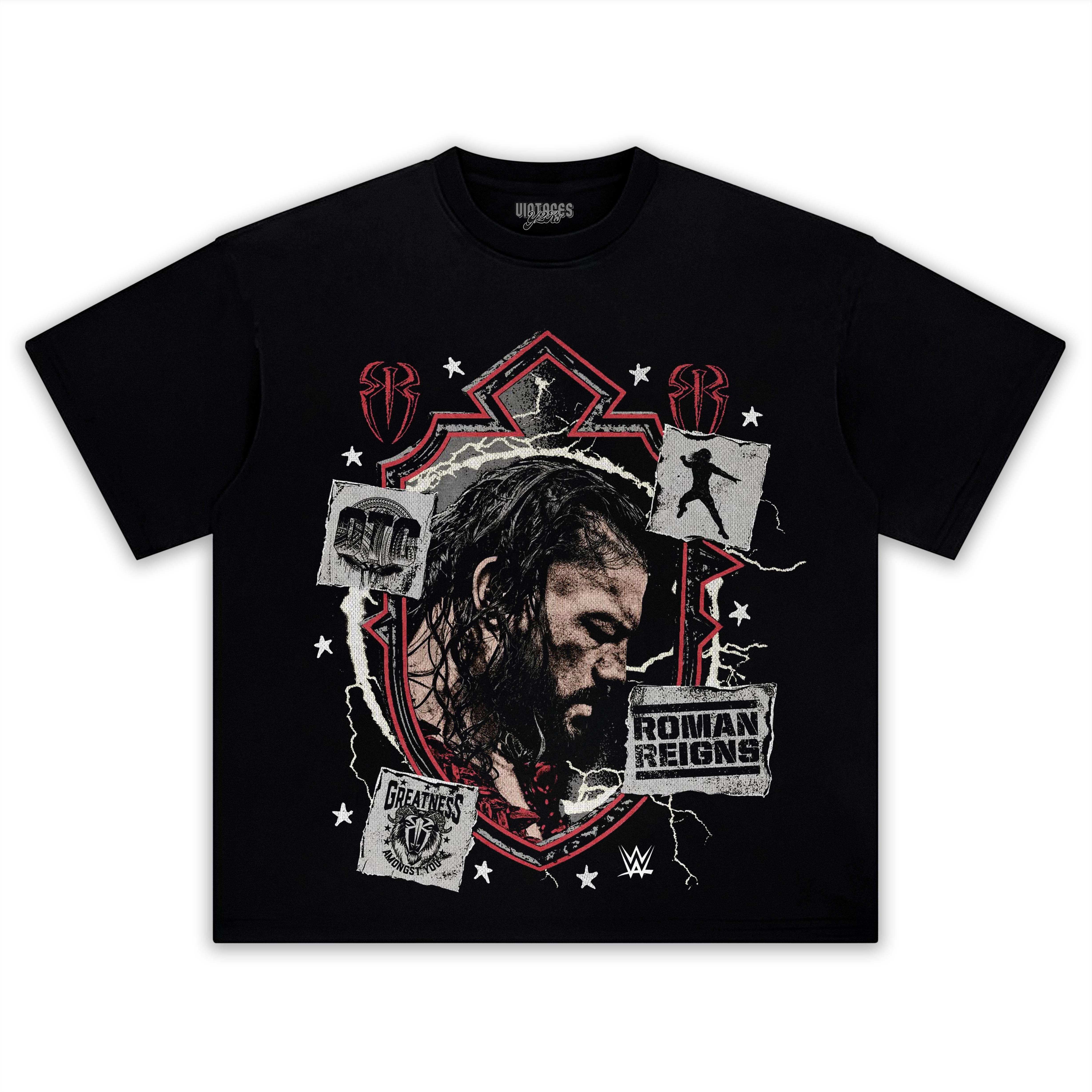 ROMAN REIGNS WRESTLEMANIA XLI V2 TEE & LS & HOODIE