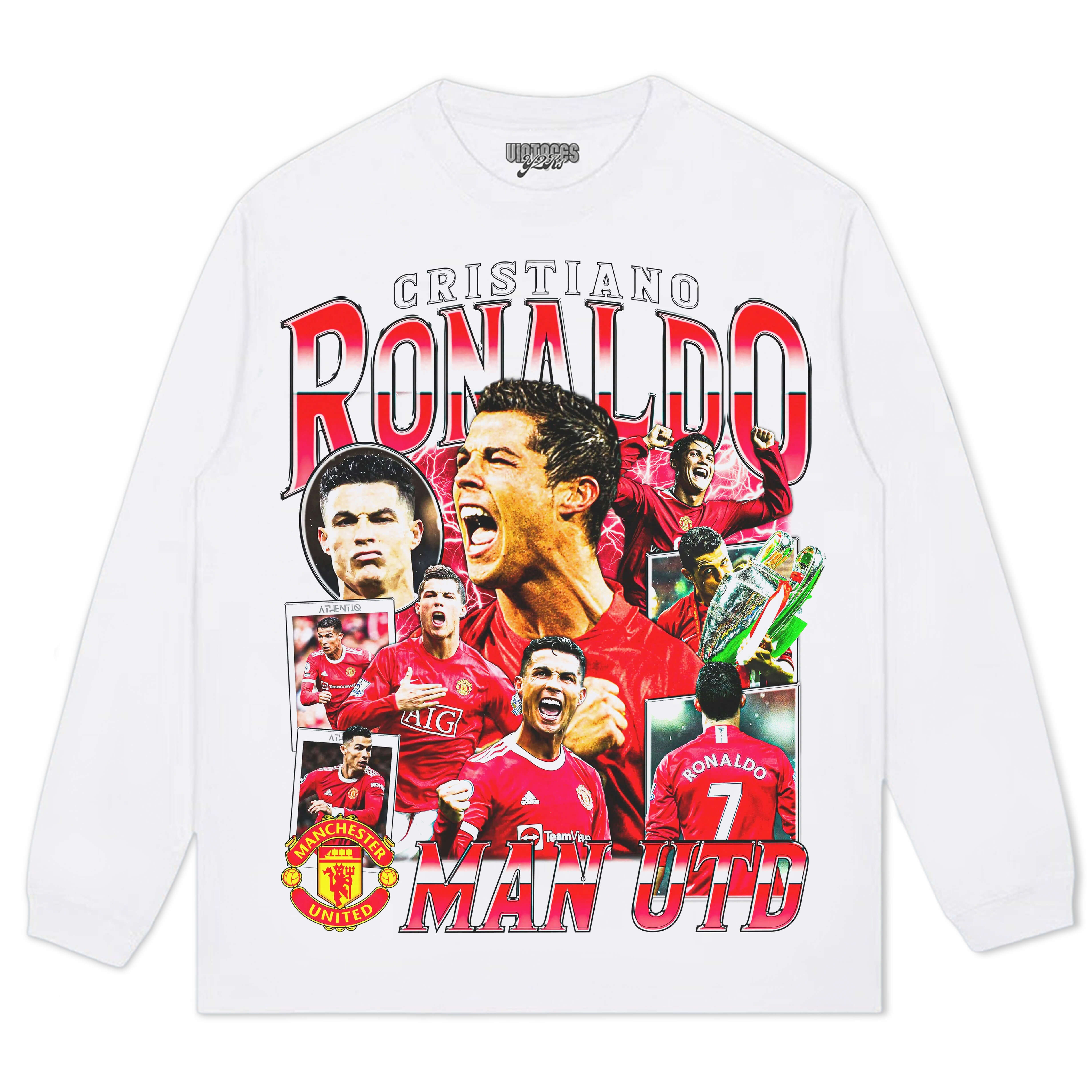 RONALDO MAN UTD TEE & LS & HOODIE
