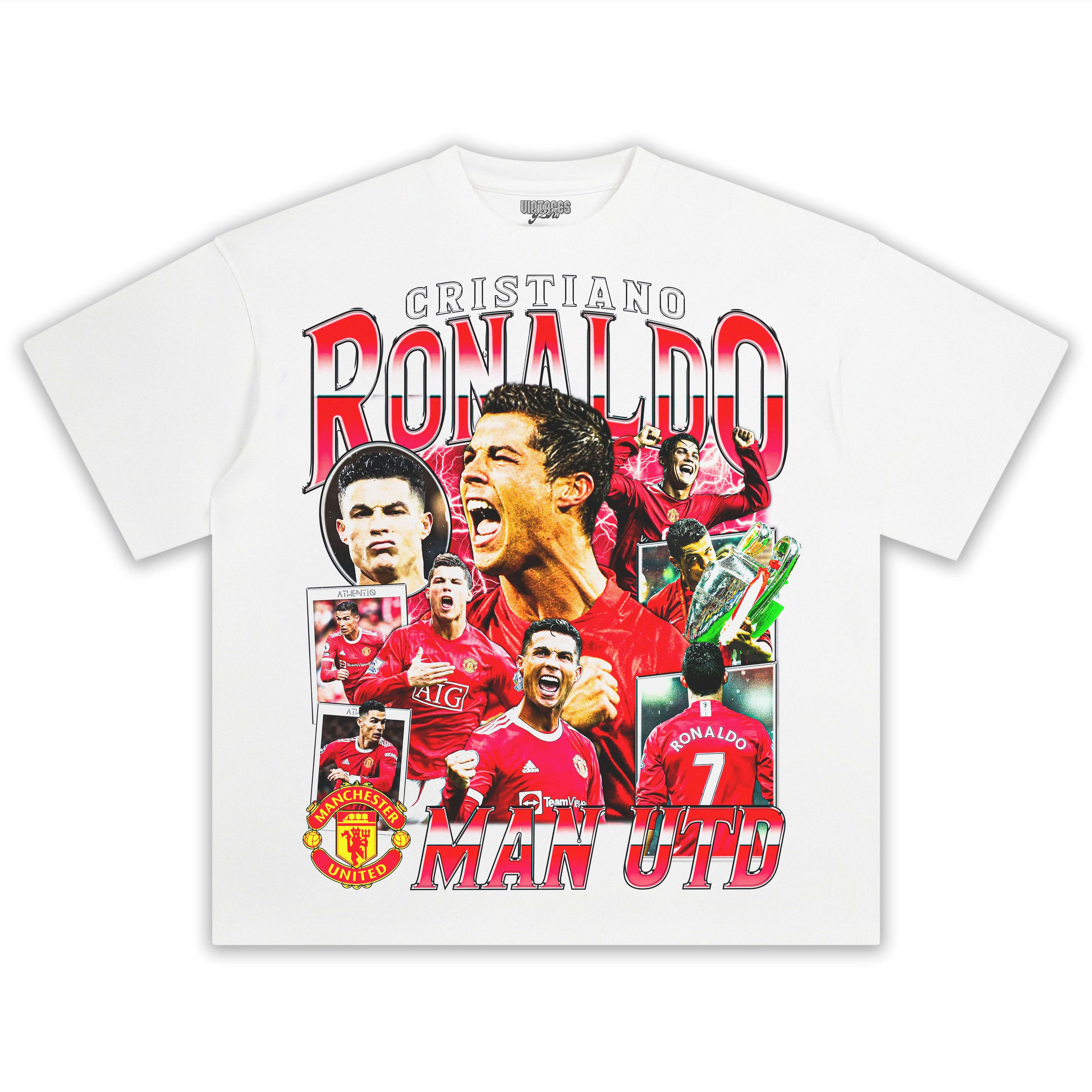 RONALDO MAN UTD TEE & LS & HOODIE