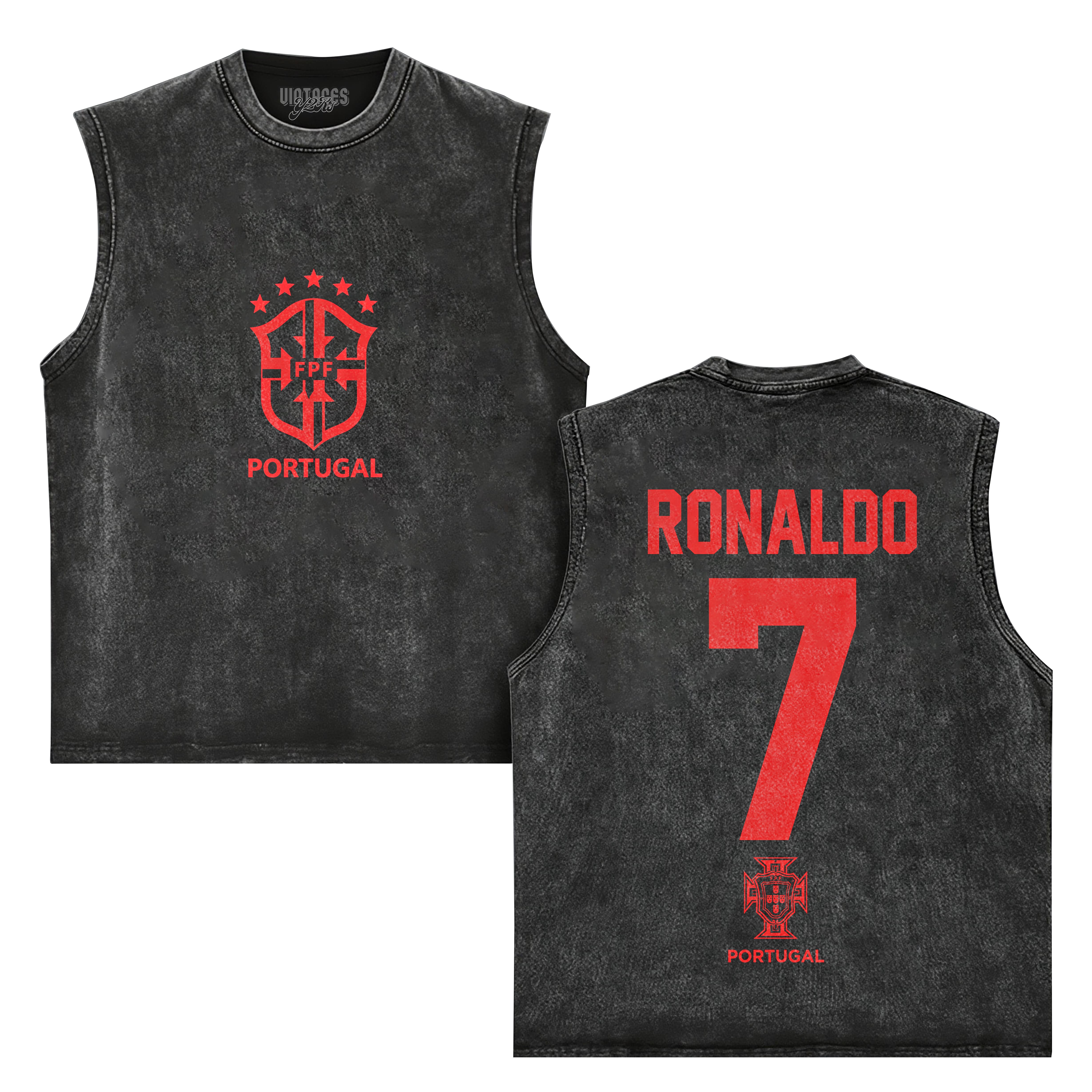 RONALDO PORTUGAL 2026 WORLD CUP V2 TANK TOP & TEE