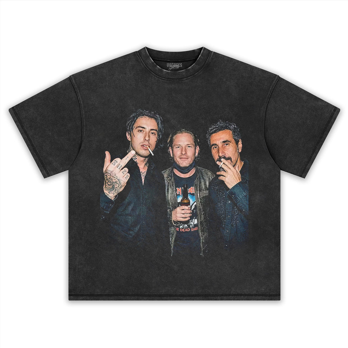 RONNIE RADKE & COREY TAYLOR & SERJ TANKIAN V2 TANK TOP & TEE & LONG SLEEVE & LAYERED LS & HOODIE