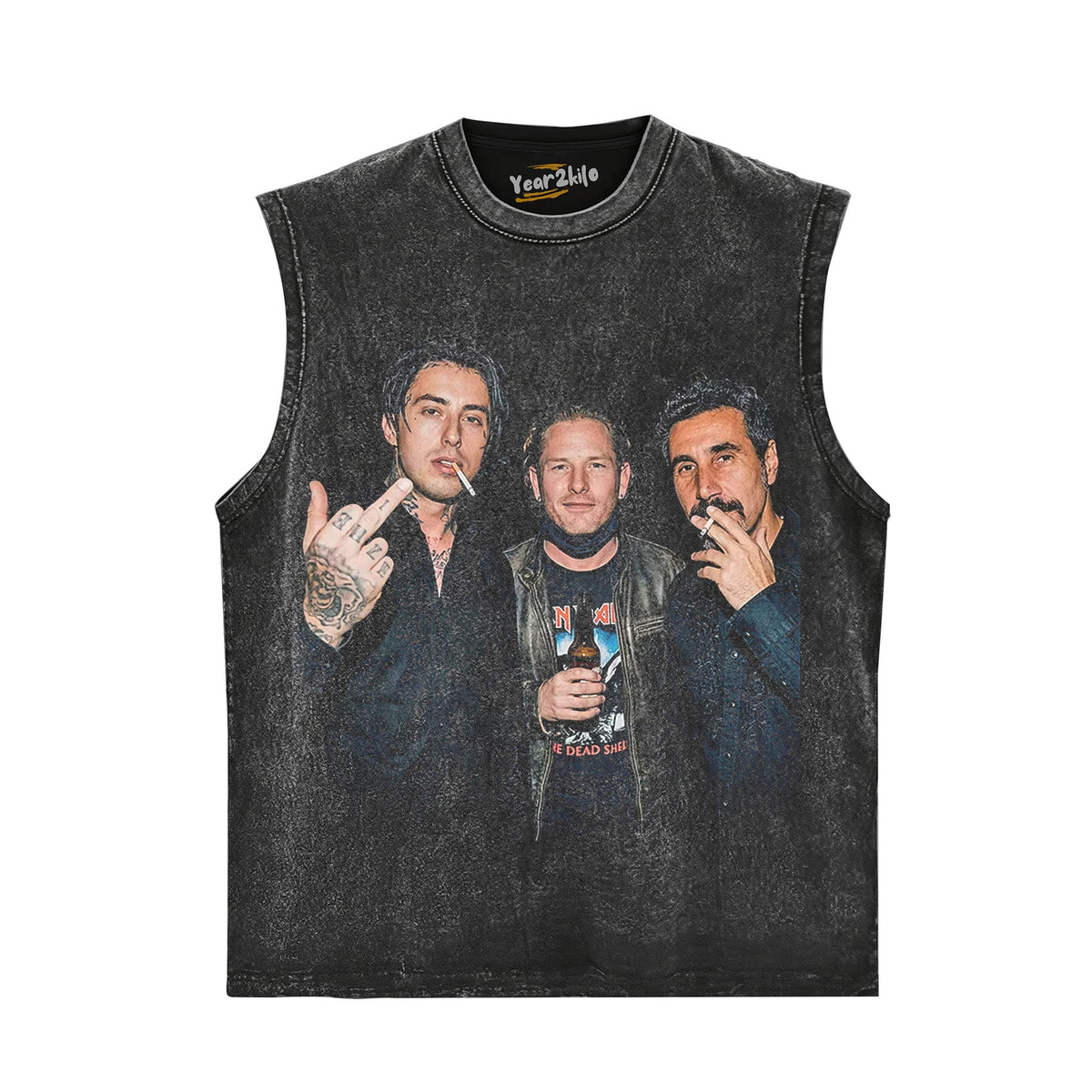 RONNIE RADKE & COREY TAYLOR & SERJ TANKIAN V2 TANK TOP & TEE & LONG SLEEVE & LAYERED LS & HOODIE