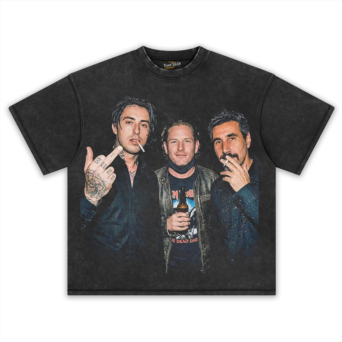 RONNIE RADKE & COREY TAYLOR & SERJ TANKIAN V2 TANK TOP & TEE & LONG SLEEVE & LAYERED LS & HOODIE