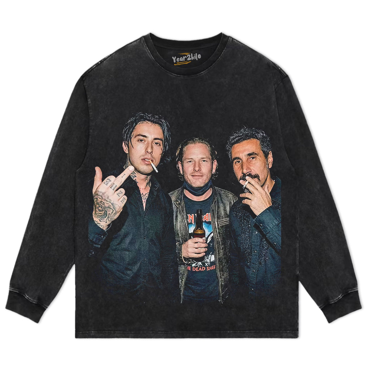 RONNIE RADKE & COREY TAYLOR & SERJ TANKIAN V2 TANK TOP & TEE & LONG SLEEVE & LAYERED LS & HOODIE