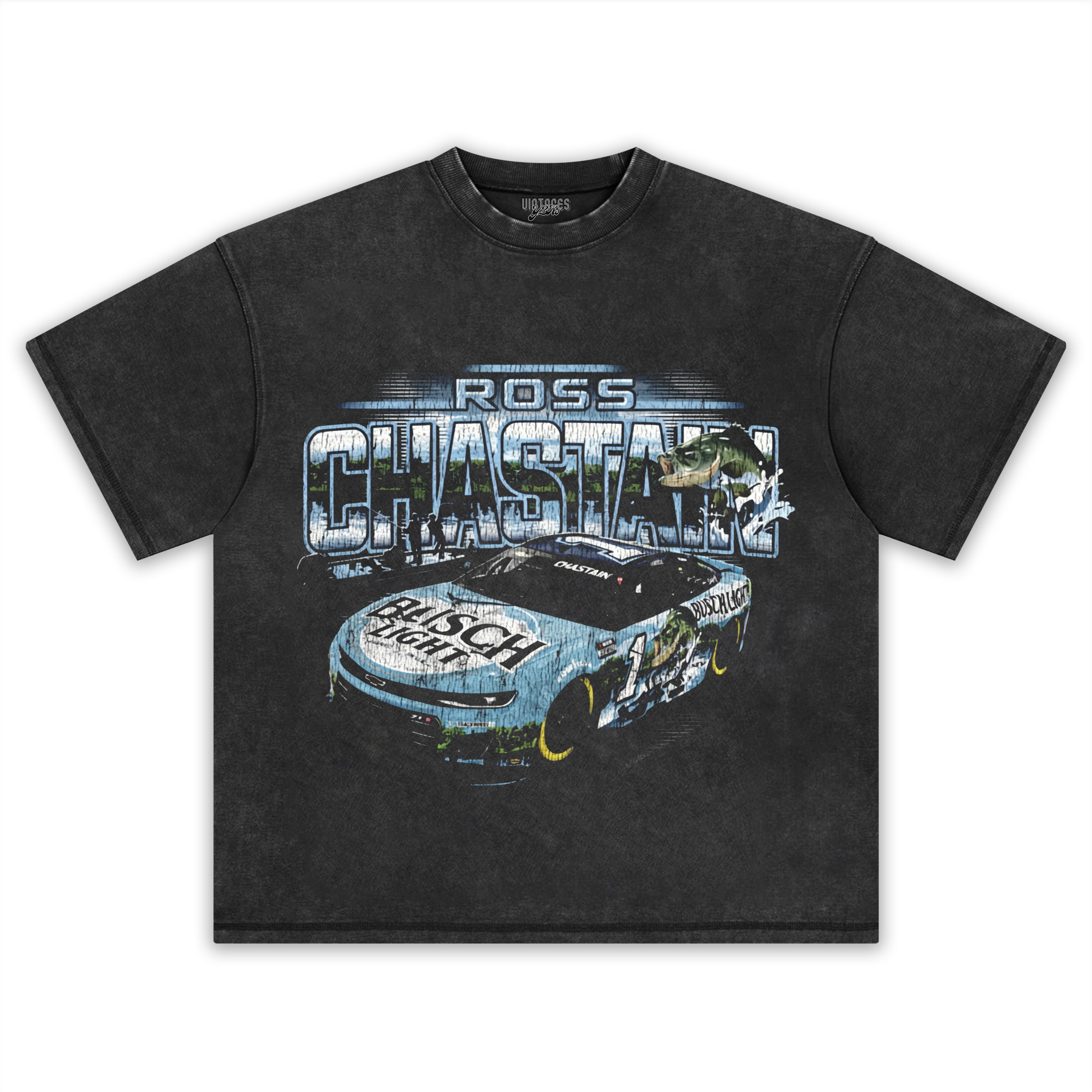 ROSS CHASTAIN TRACKHOUSE RACING TEAM VINTAGE TANK TOP & TEE & LONG SLEEVE & LAYERED LS & HOODIE