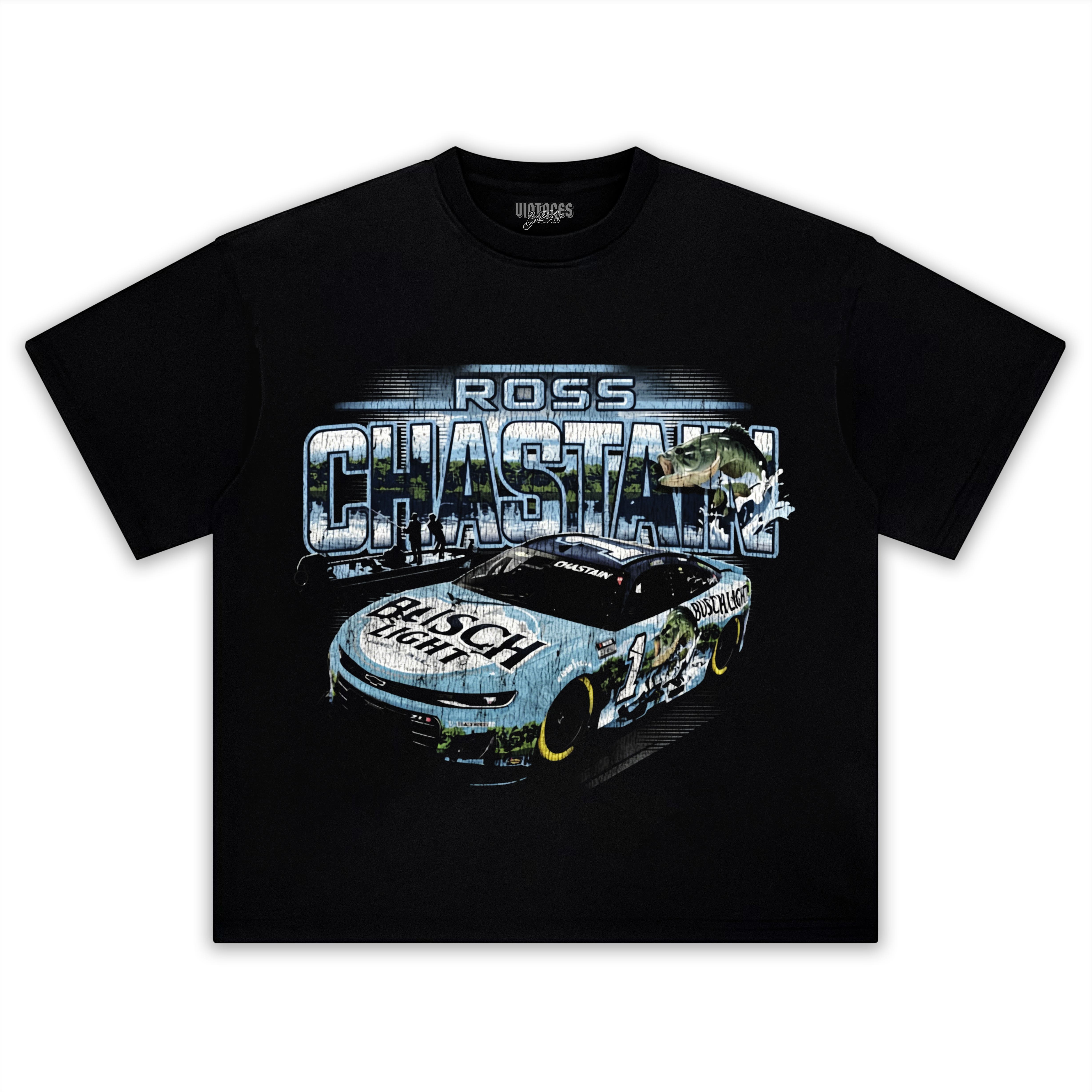 ROSS CHASTAIN TRACKHOUSE RACING TEAM VINTAGE TANK TOP & TEE & LONG SLEEVE & LAYERED LS & HOODIE