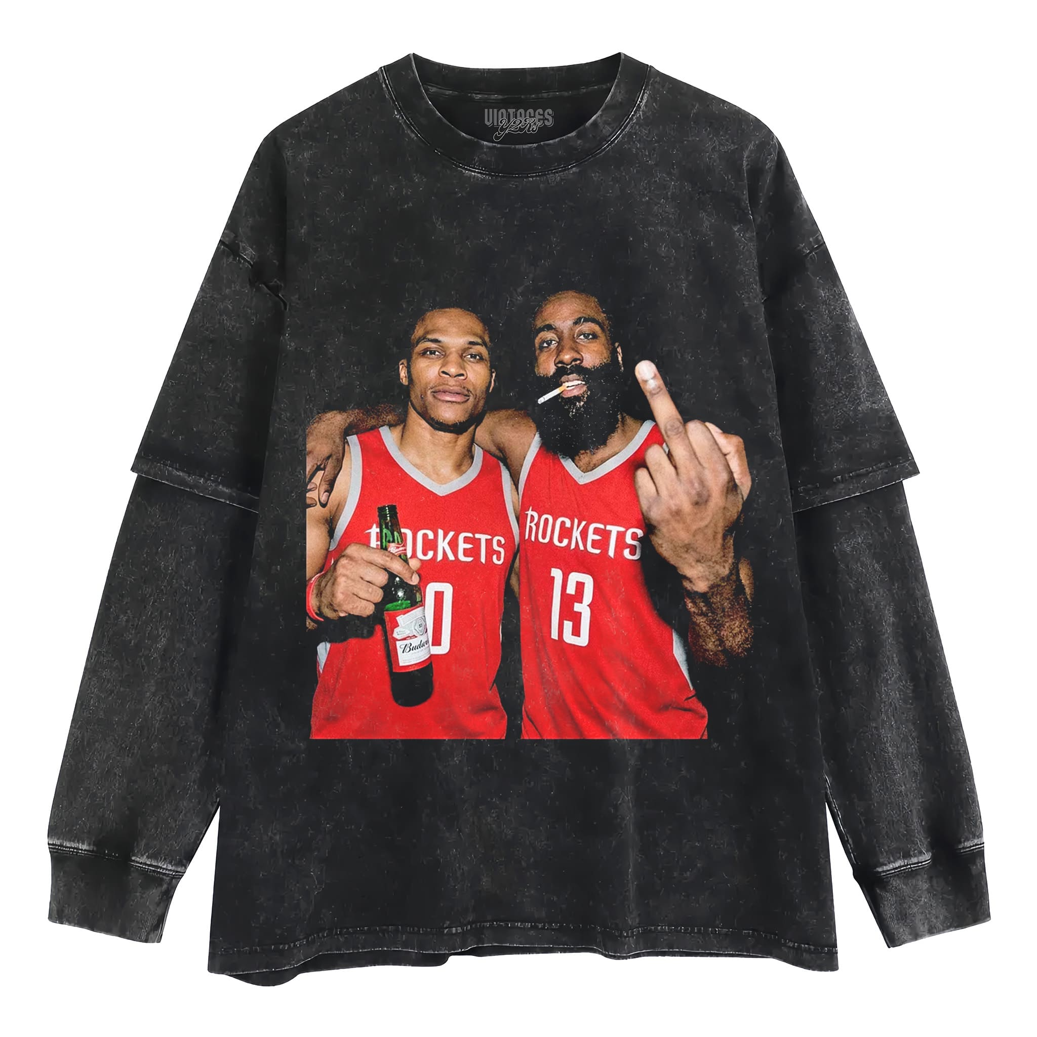 RUSSELL WESTBROOK & JAMES HARDEN TANK TOP & TEE & LONG SLEEVE & LAYERED LS & HOODIE