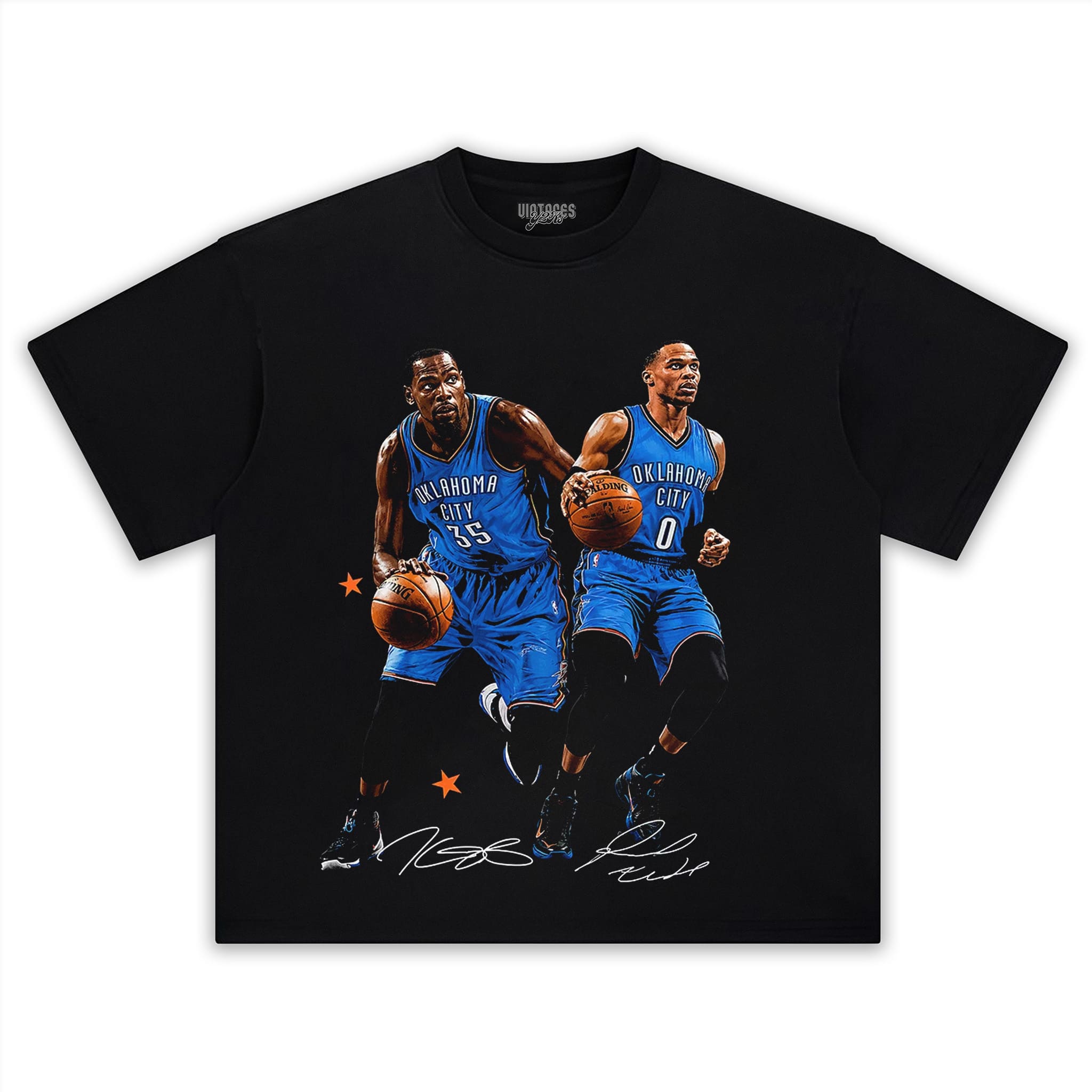 RUSSELL WESTBROOK & KEVIN DURANT TANK TOP & TEE & LONG SLEEVE & LAYERED LS & HOODIE