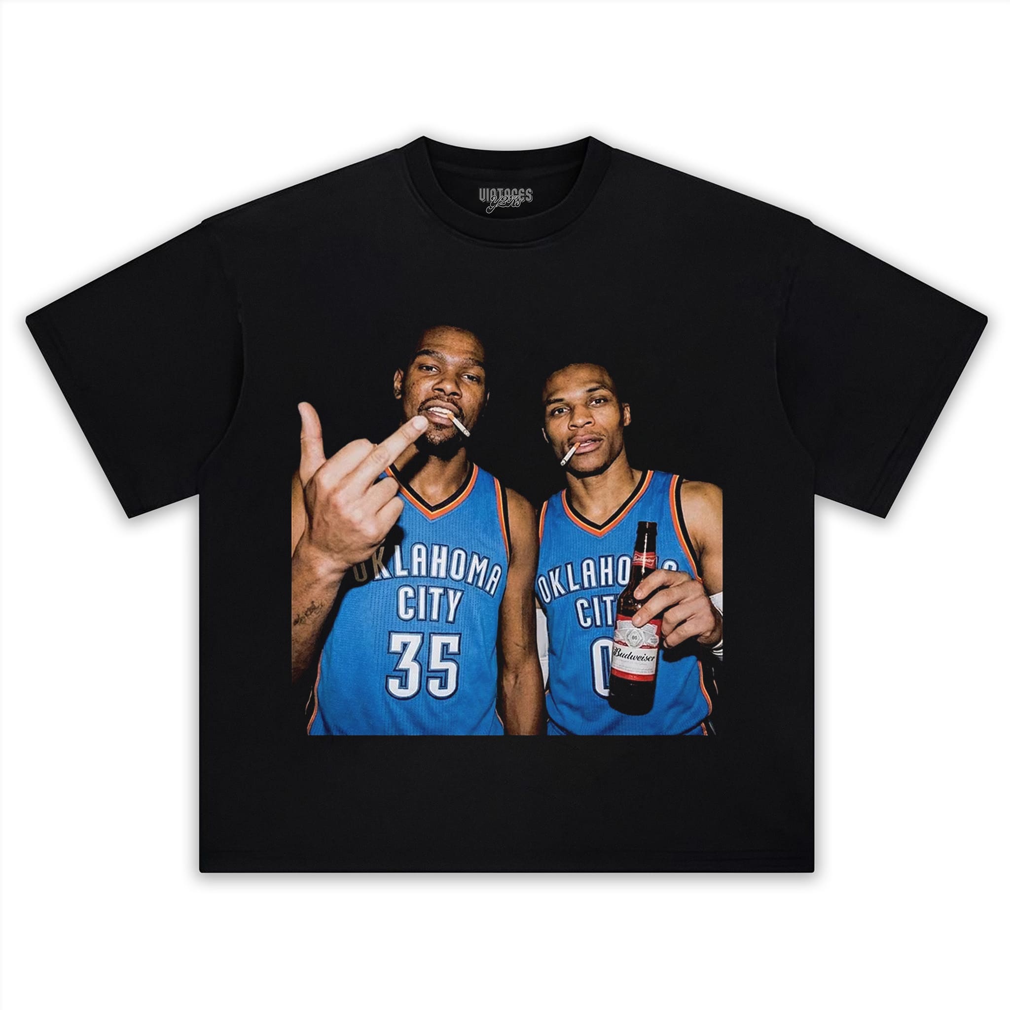 RUSSELL WESTBROOK & KEVIN DURANT V1 TANK TOP & TEE & LONG SLEEVE & LAYERED LS & HOODIE