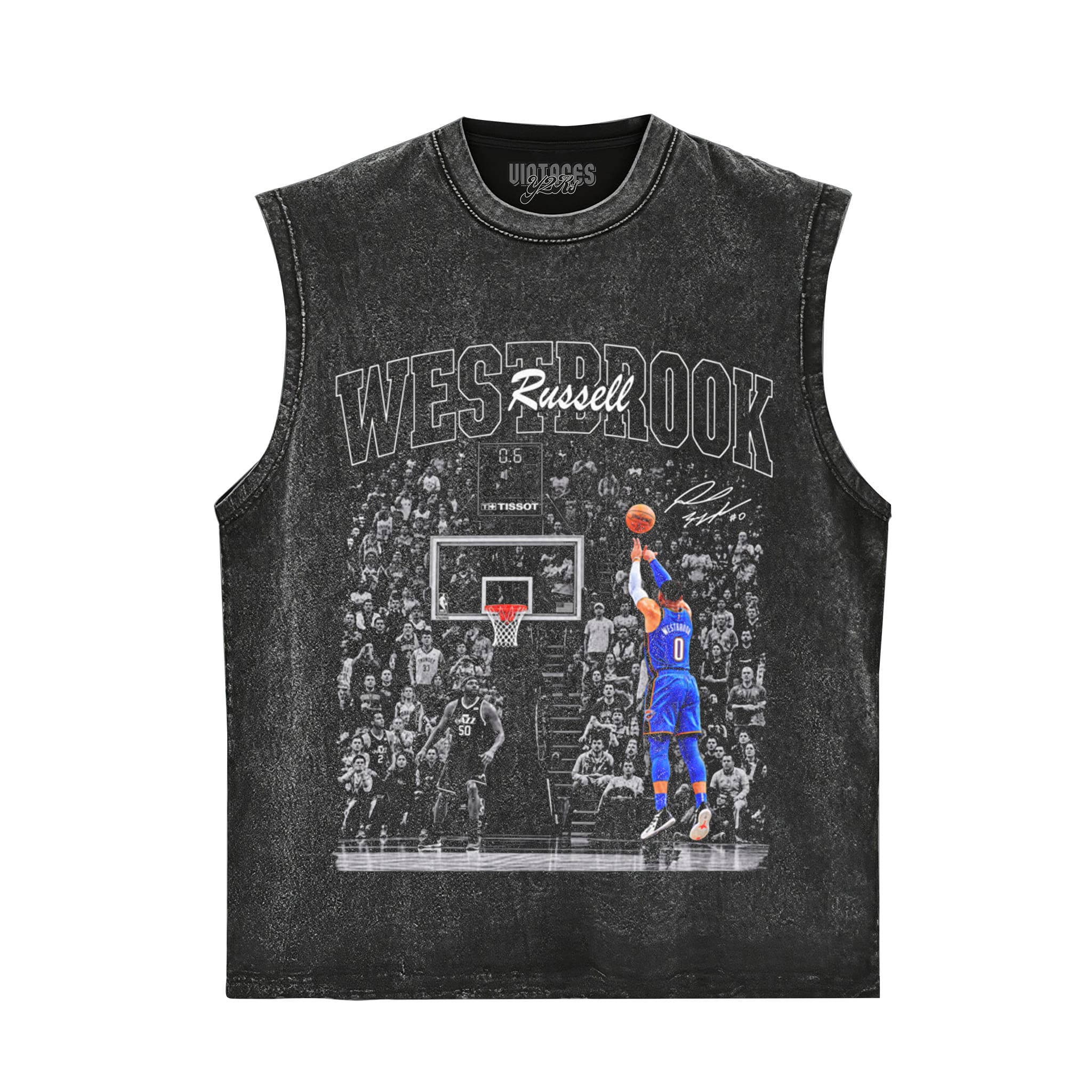 RUSSELL WESTBROOK OKLAHOMA BASKETBALL TANK TOP & TEE & LONG SLEEVE & LAYERED LS & HOODIE