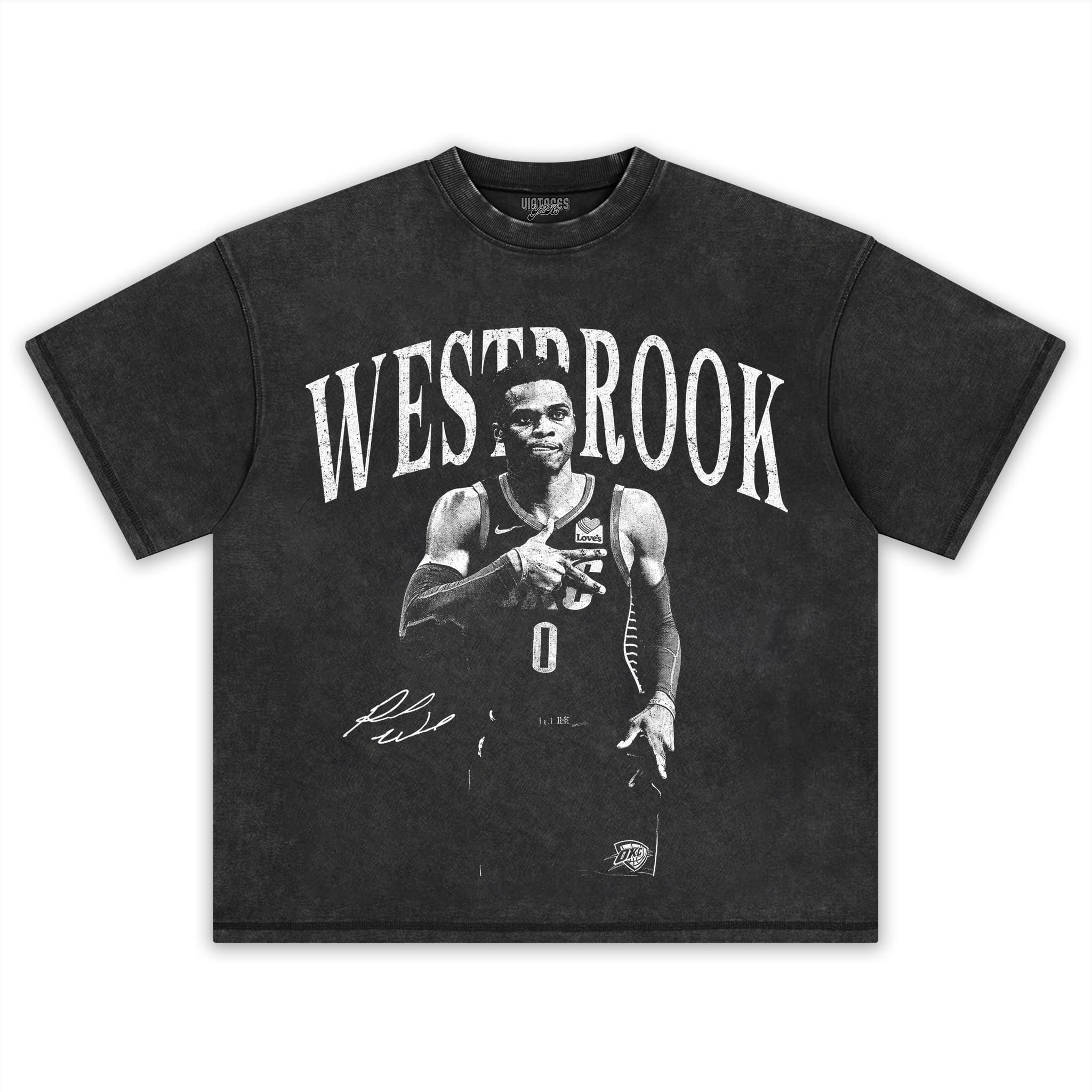 RUSSELL WESTBROOK V2 VINTAGE TANK TOP & TEE & LONG SLEEVE & LAYERED LS & HOODIE