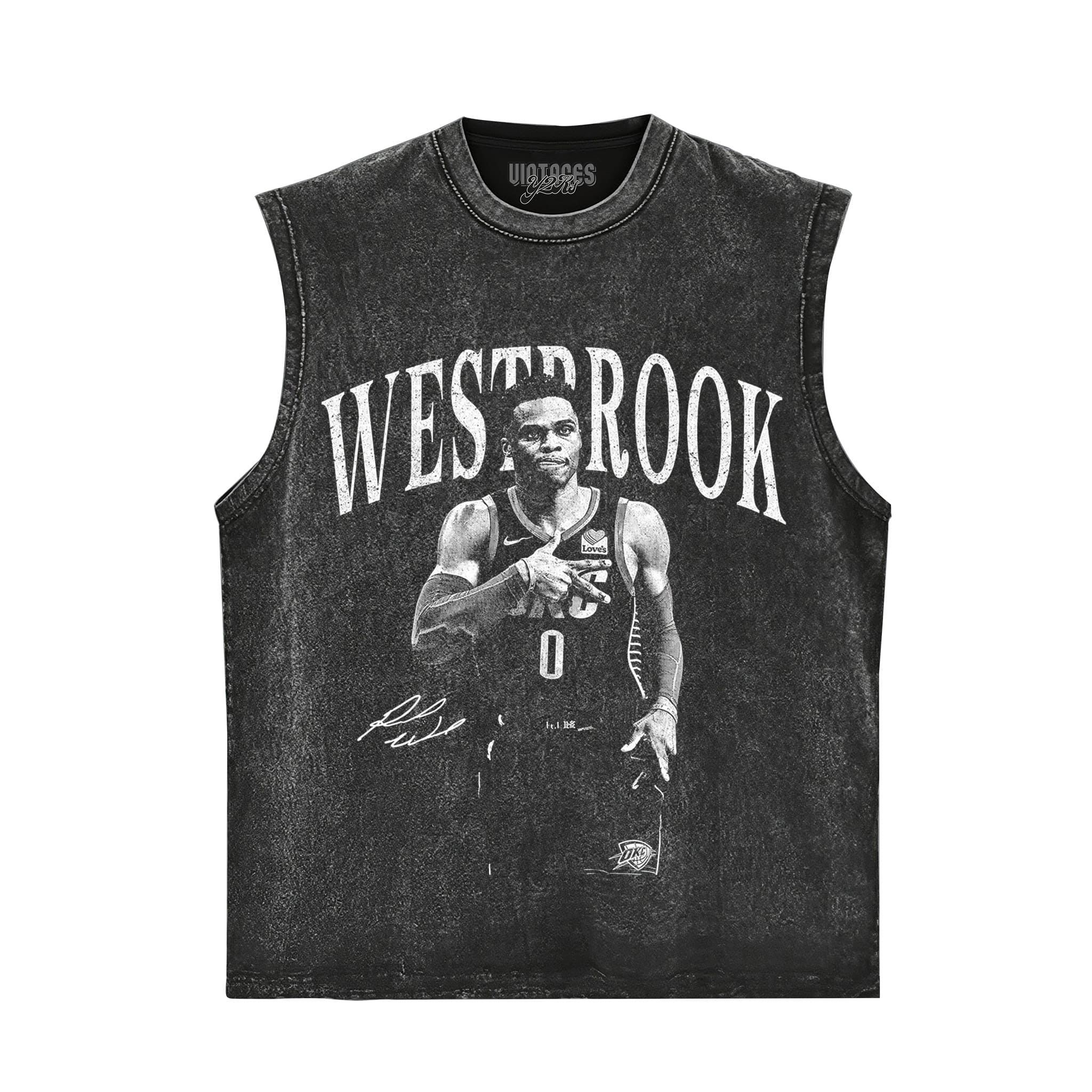 RUSSELL WESTBROOK V2 VINTAGE TANK TOP & TEE & LONG SLEEVE & LAYERED LS & HOODIE