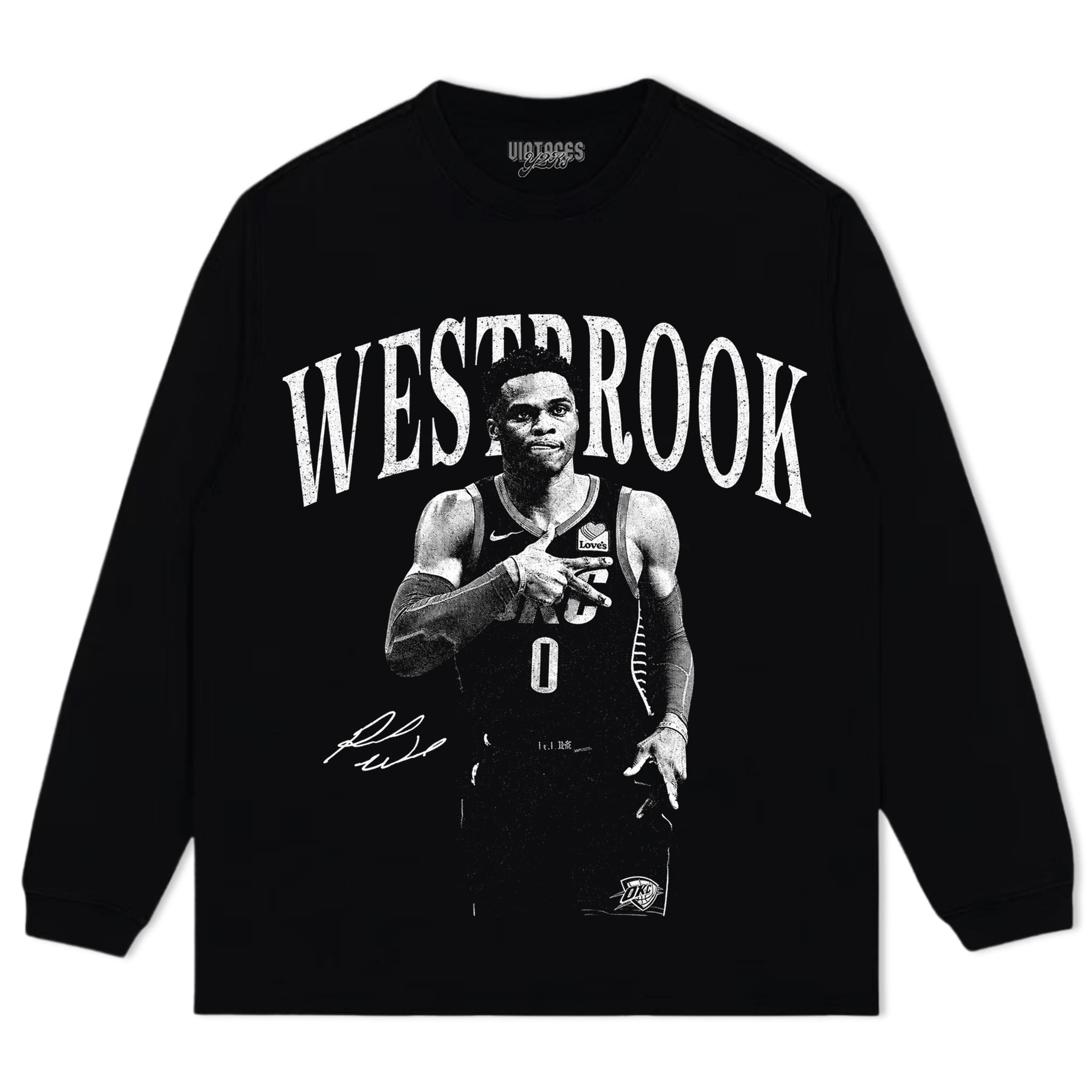 RUSSELL WESTBROOK V2 VINTAGE TANK TOP & TEE & LONG SLEEVE & LAYERED LS & HOODIE