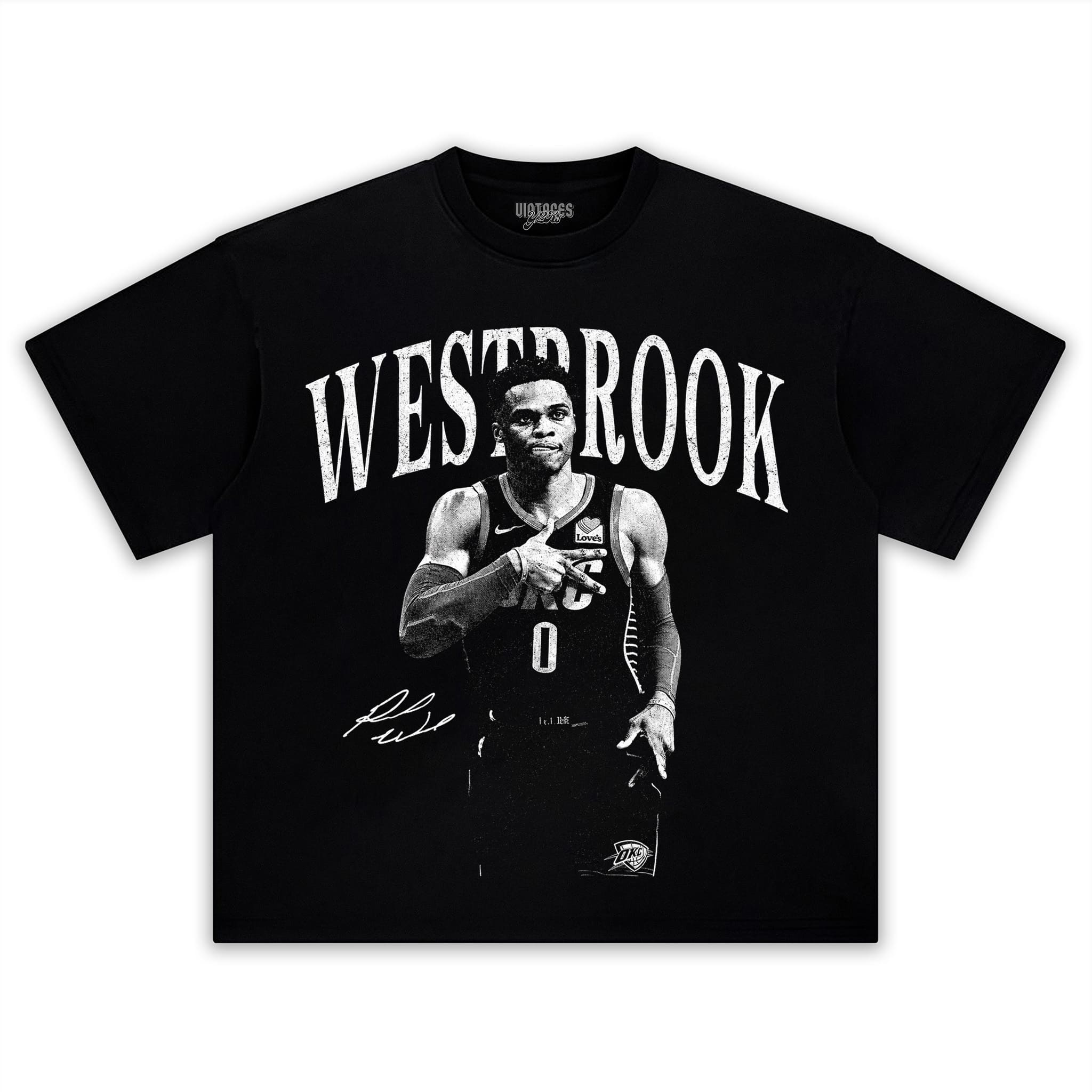 RUSSELL WESTBROOK V2 VINTAGE TANK TOP & TEE & LONG SLEEVE & LAYERED LS & HOODIE