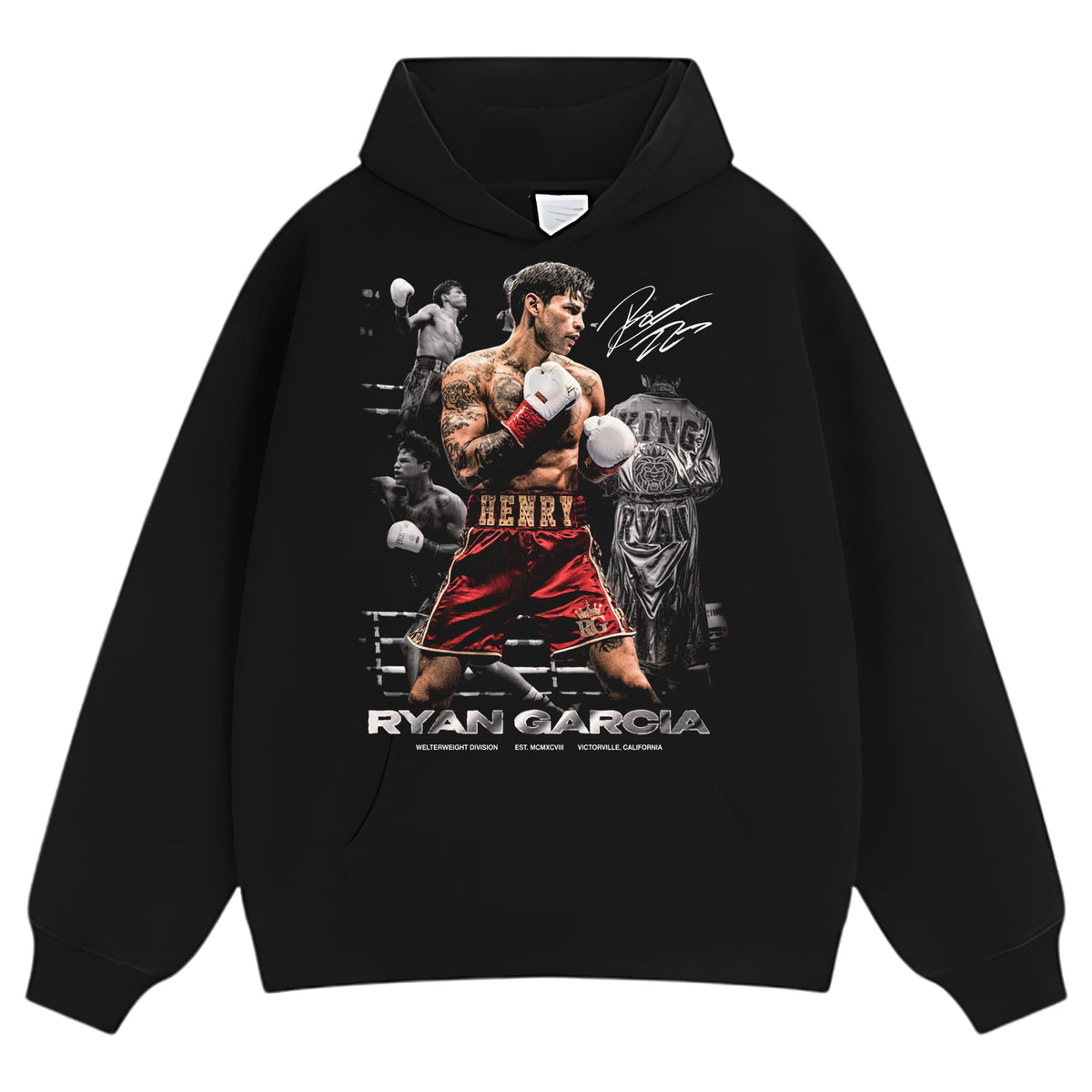 RYAN GARCIA - KING RYAN SIGNATURE TANK TOP & TEE & LONG SLEEVE & LAYERED LS & HOODIE
